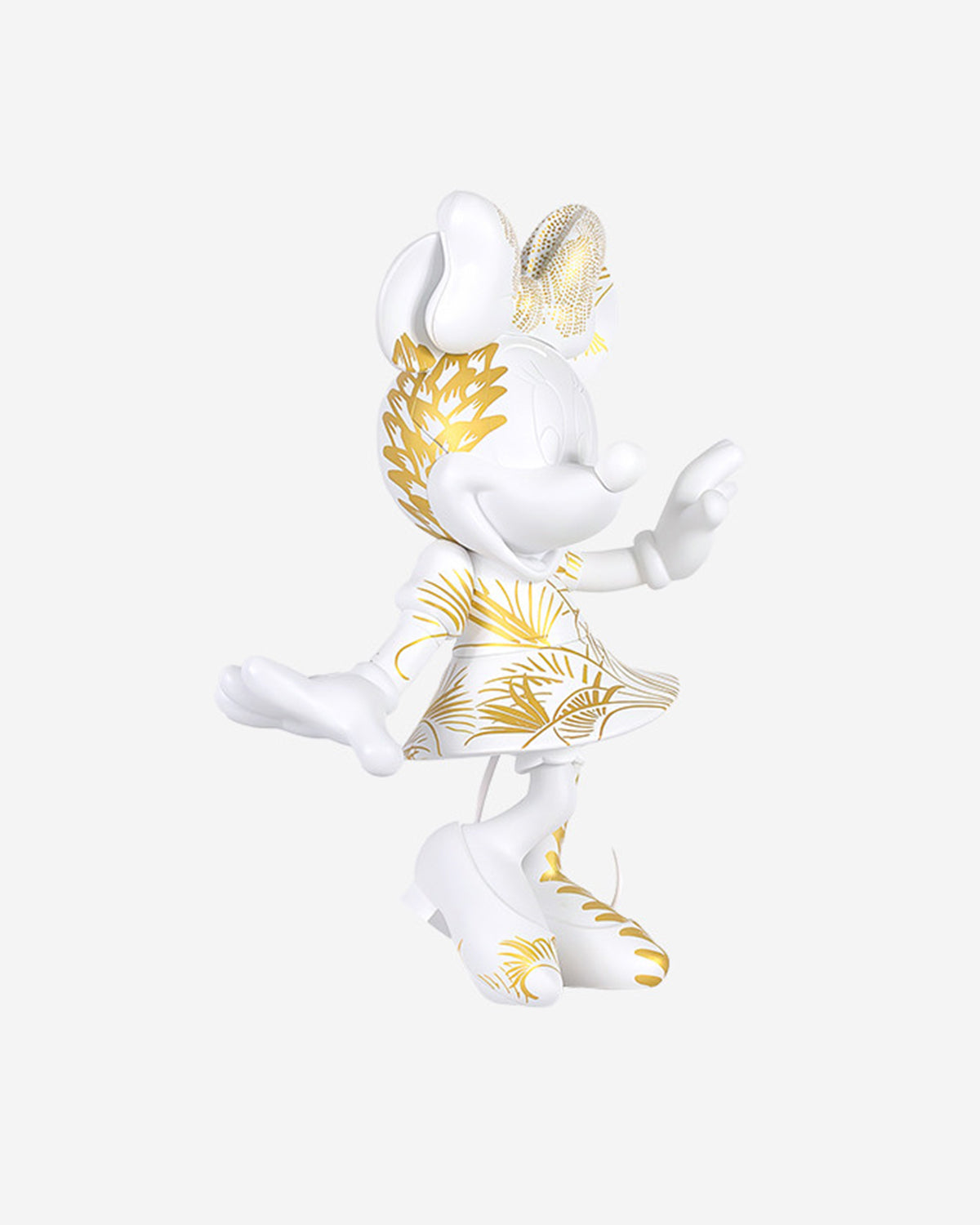 Minnie Mouse Star Style White & Gold 12in