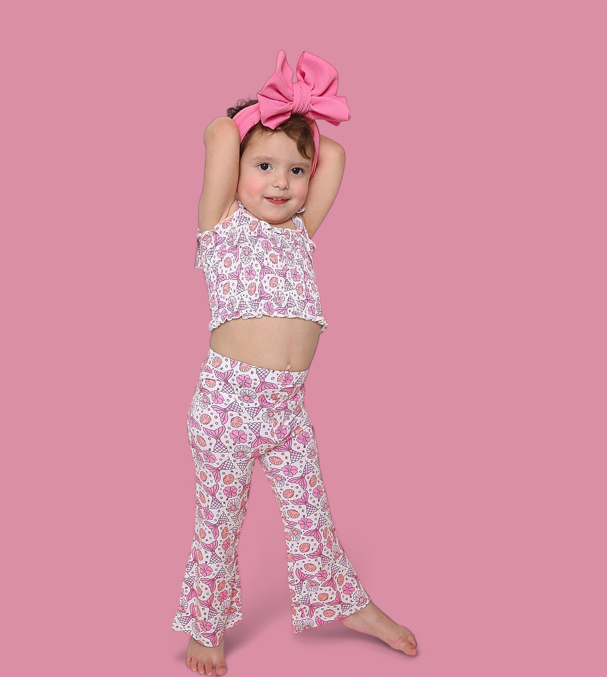 Magical Mermaid Dream Smocked Flare Set