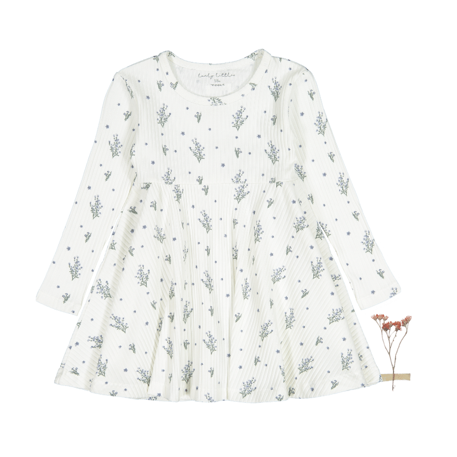 The Printed Long Sleeve Dress - Honeybunch