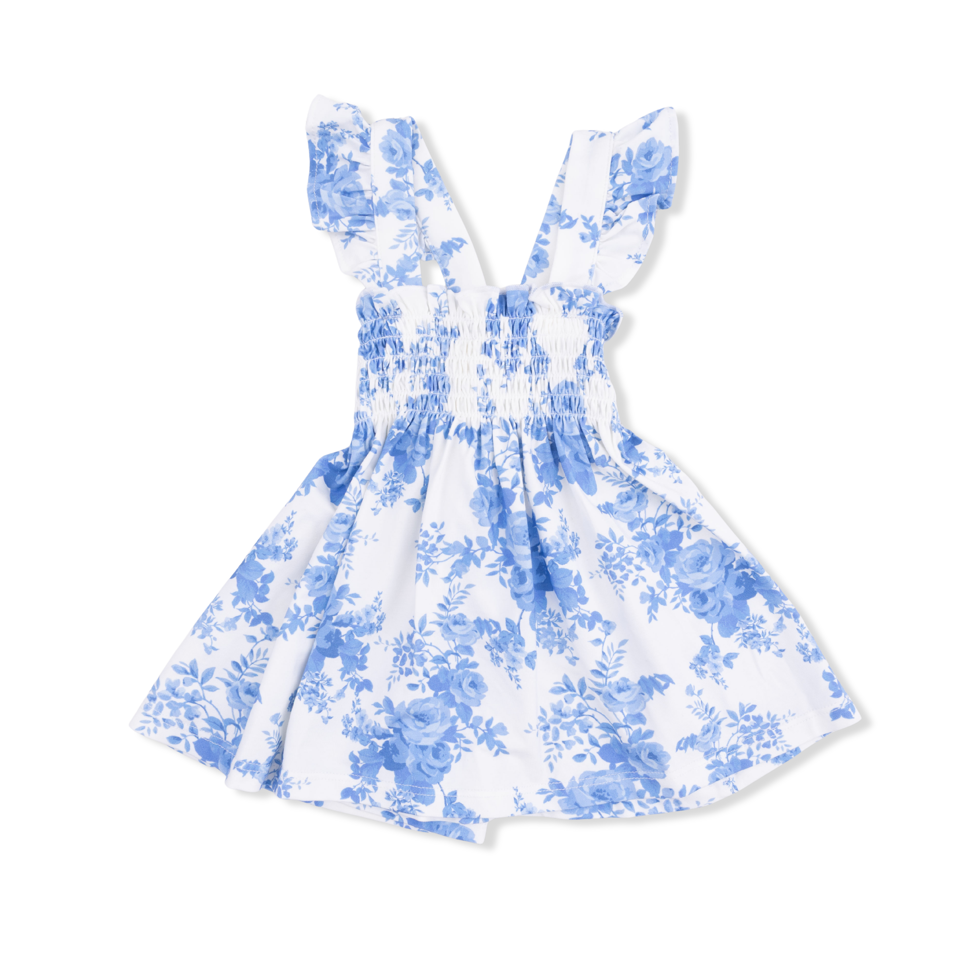 Dream Cottage Floral - Smocked Top With Bloomer