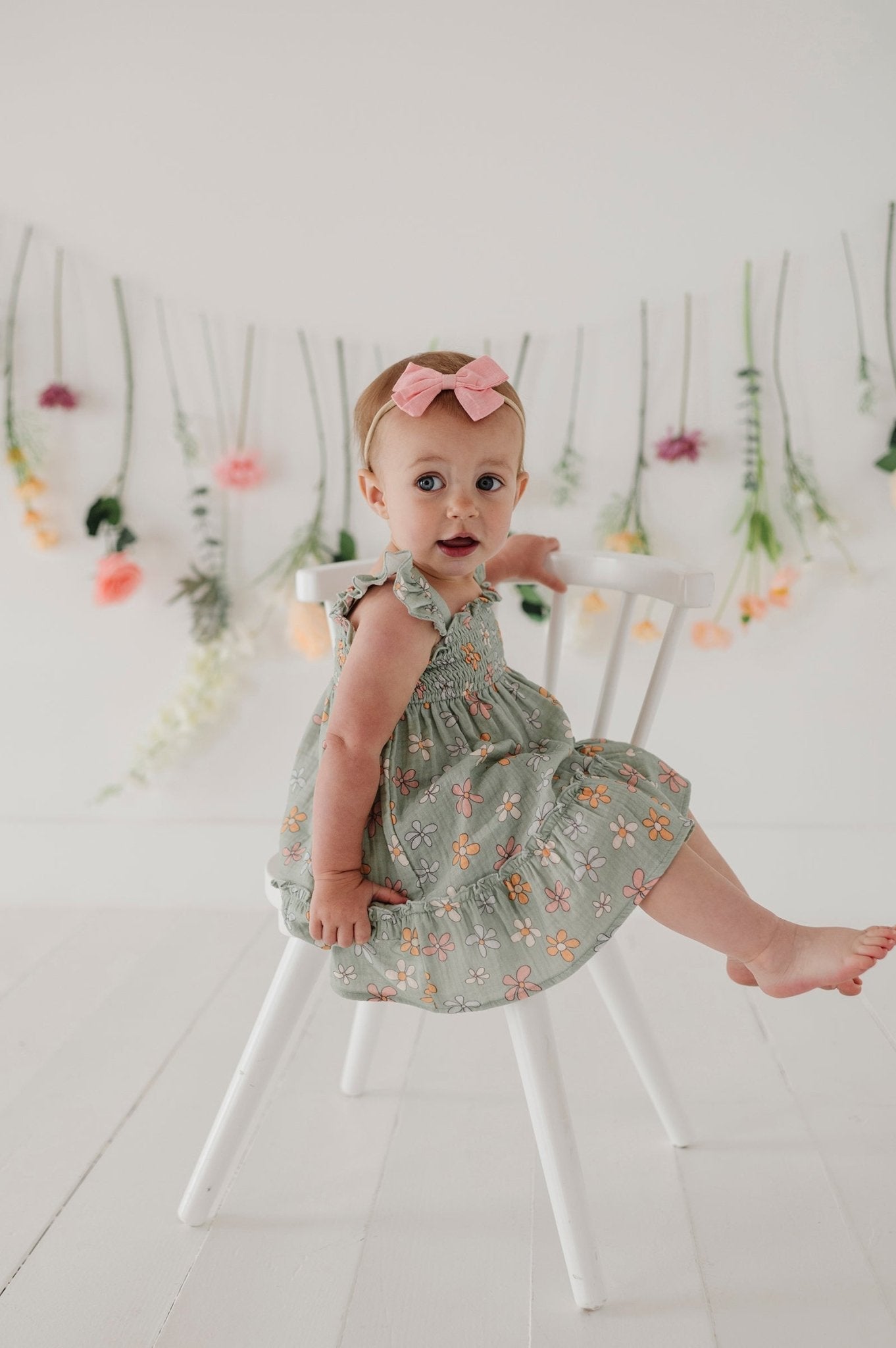 Baby Girl Flutter Dress Set