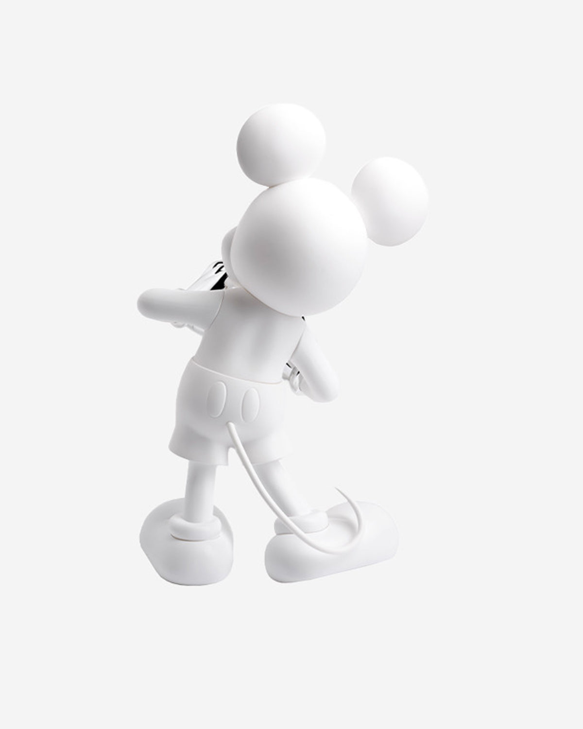 Mickey Mouse With Love White & Silver 12in