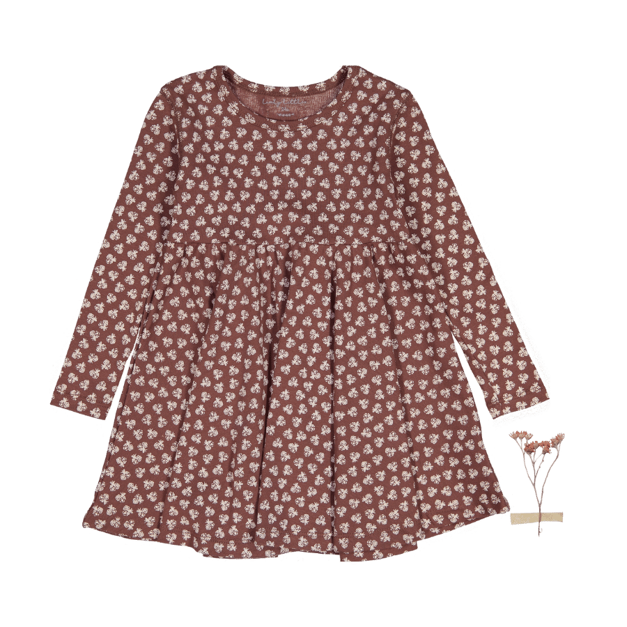 The Printed Long Sleeve Dress - Rustic Floral