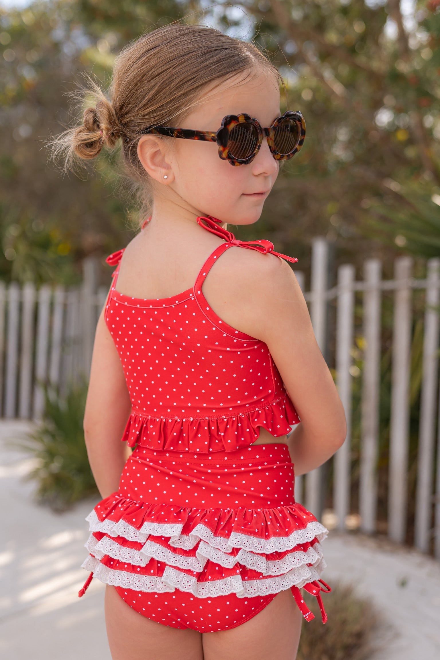 *preorder* High Waisted Bikini - Liberty Dot