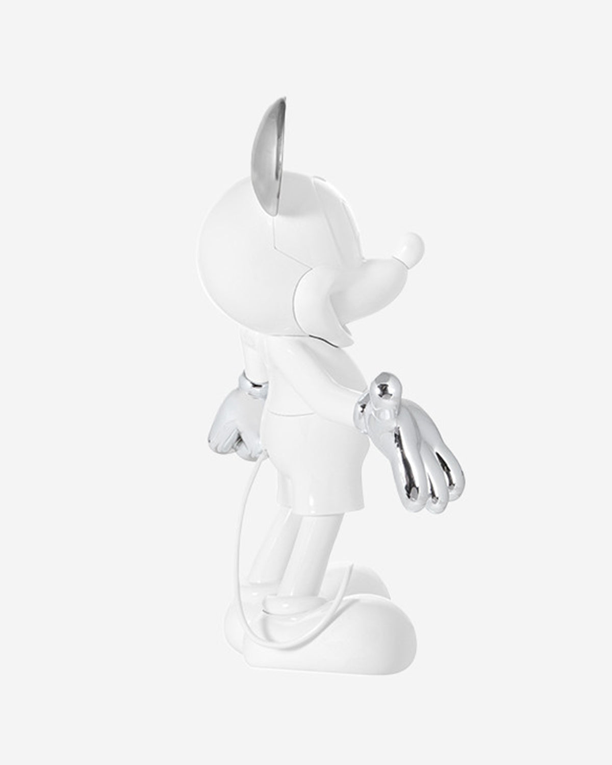 Mickey Mouse Welcome White & Silver 12in