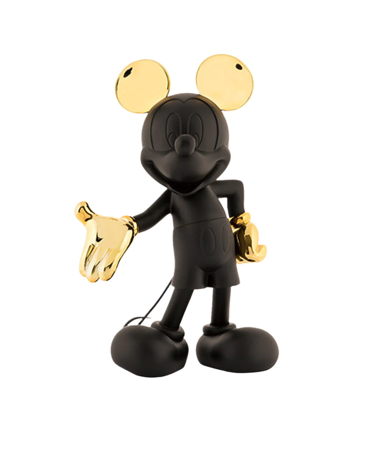 Mickey Mouse Welcome Black & Gold 12in