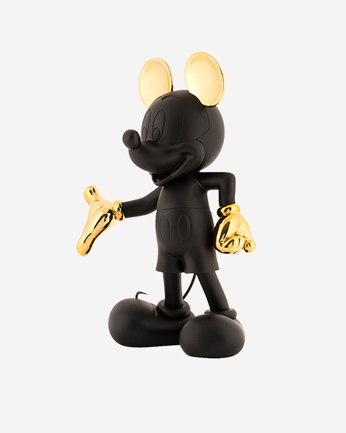 Mickey Mouse Welcome Black & Gold 12in