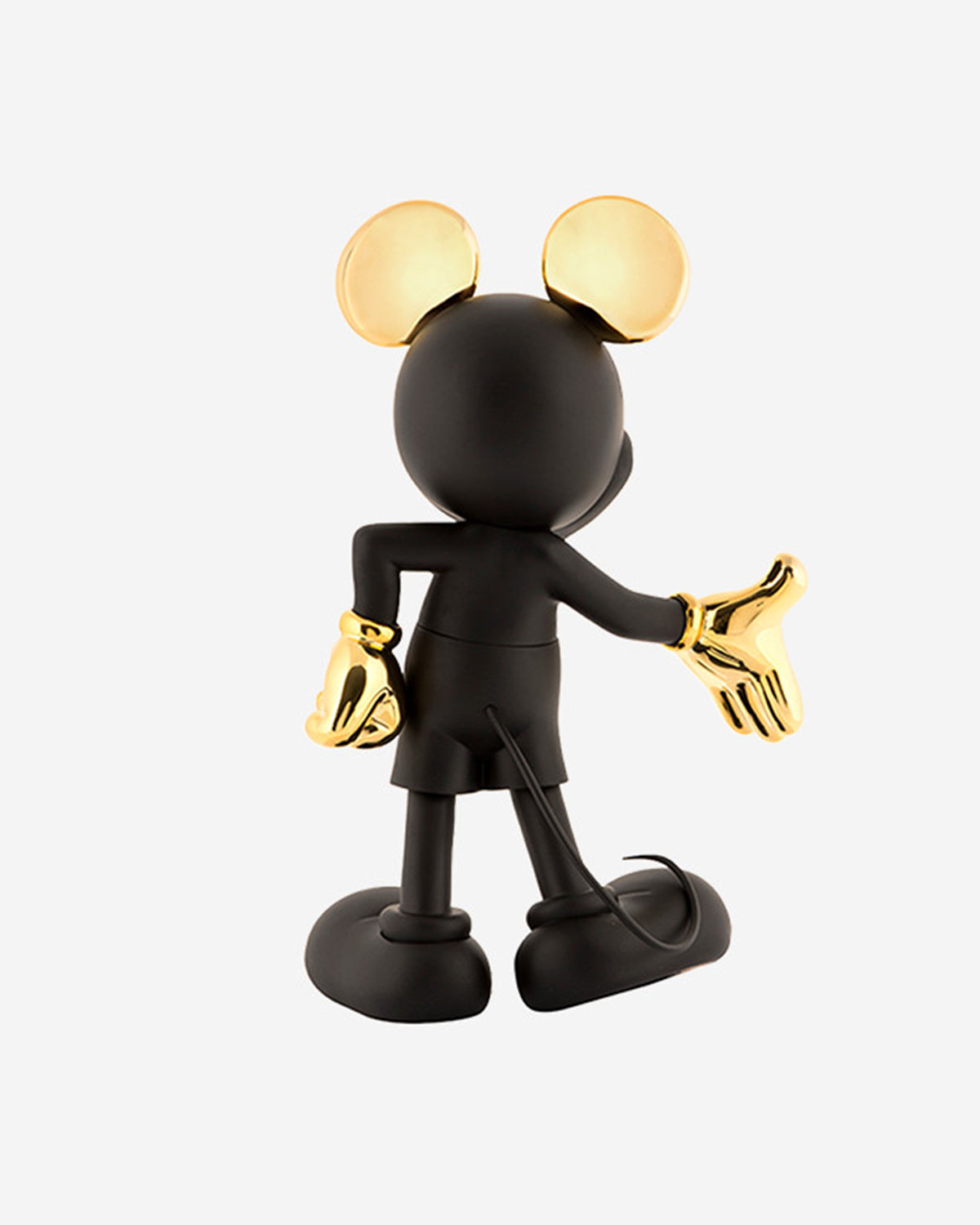 Mickey Mouse Welcome Black & Gold 12in