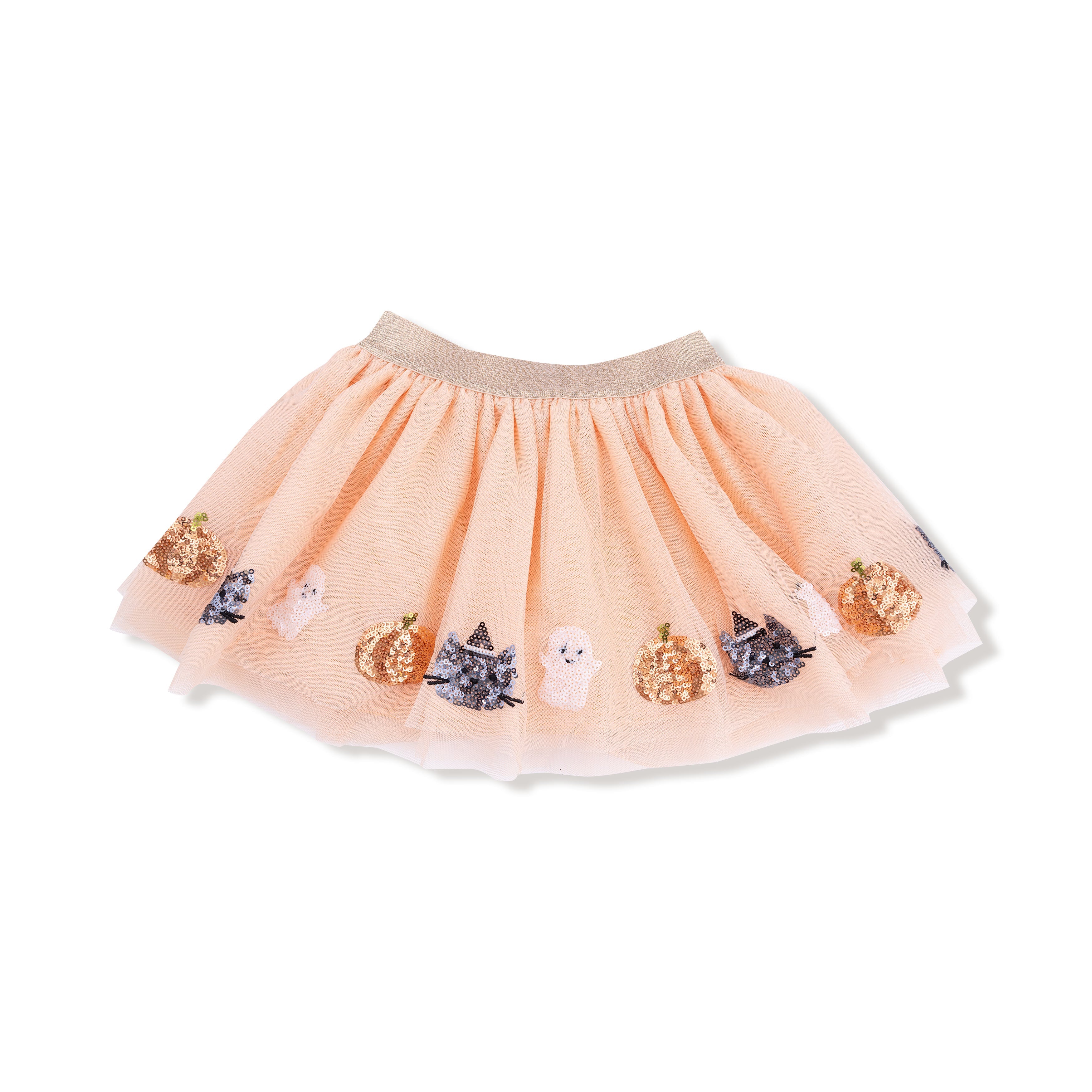 Orange Halloween Tutu Skirt