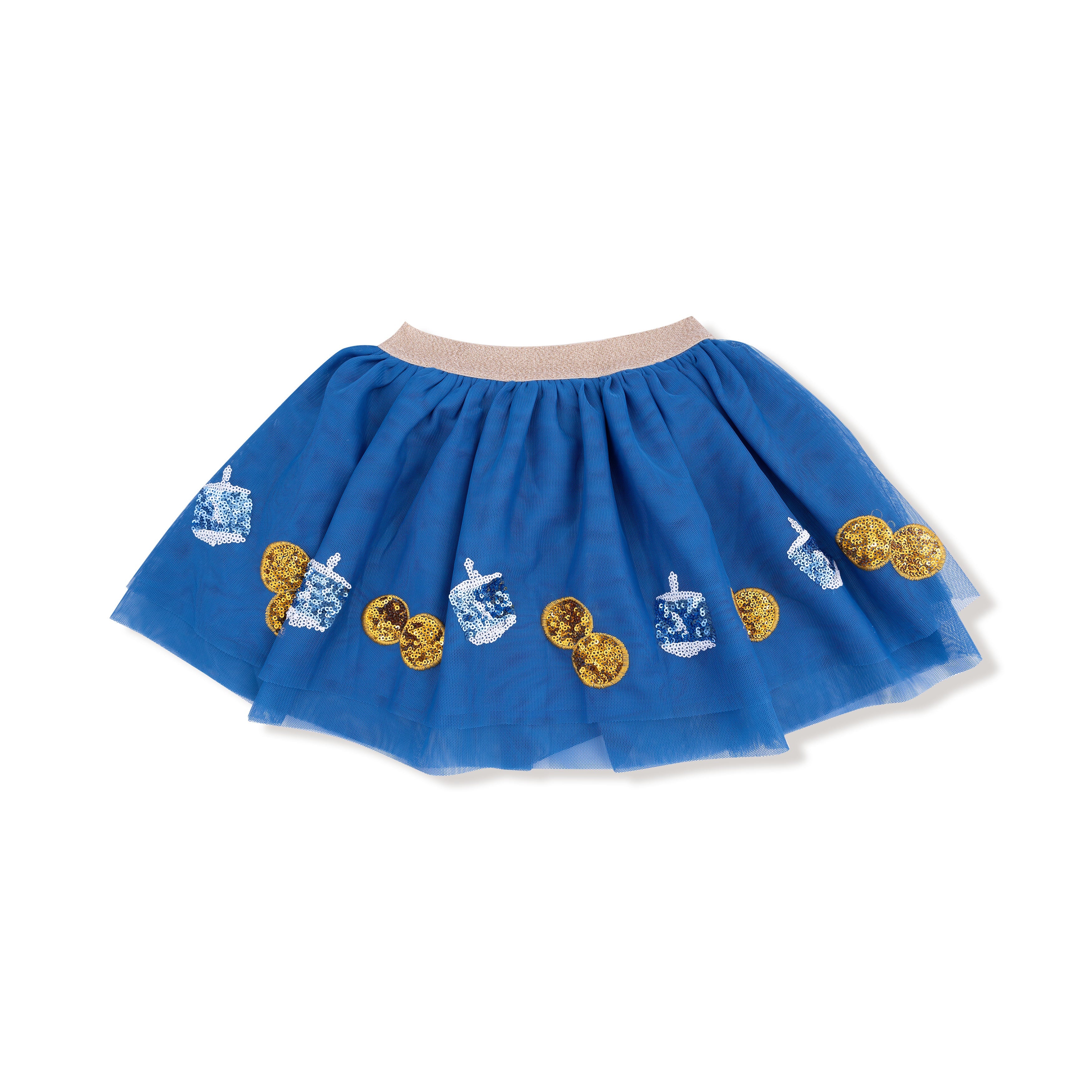 Blue Hanukkah Tutu Skirt