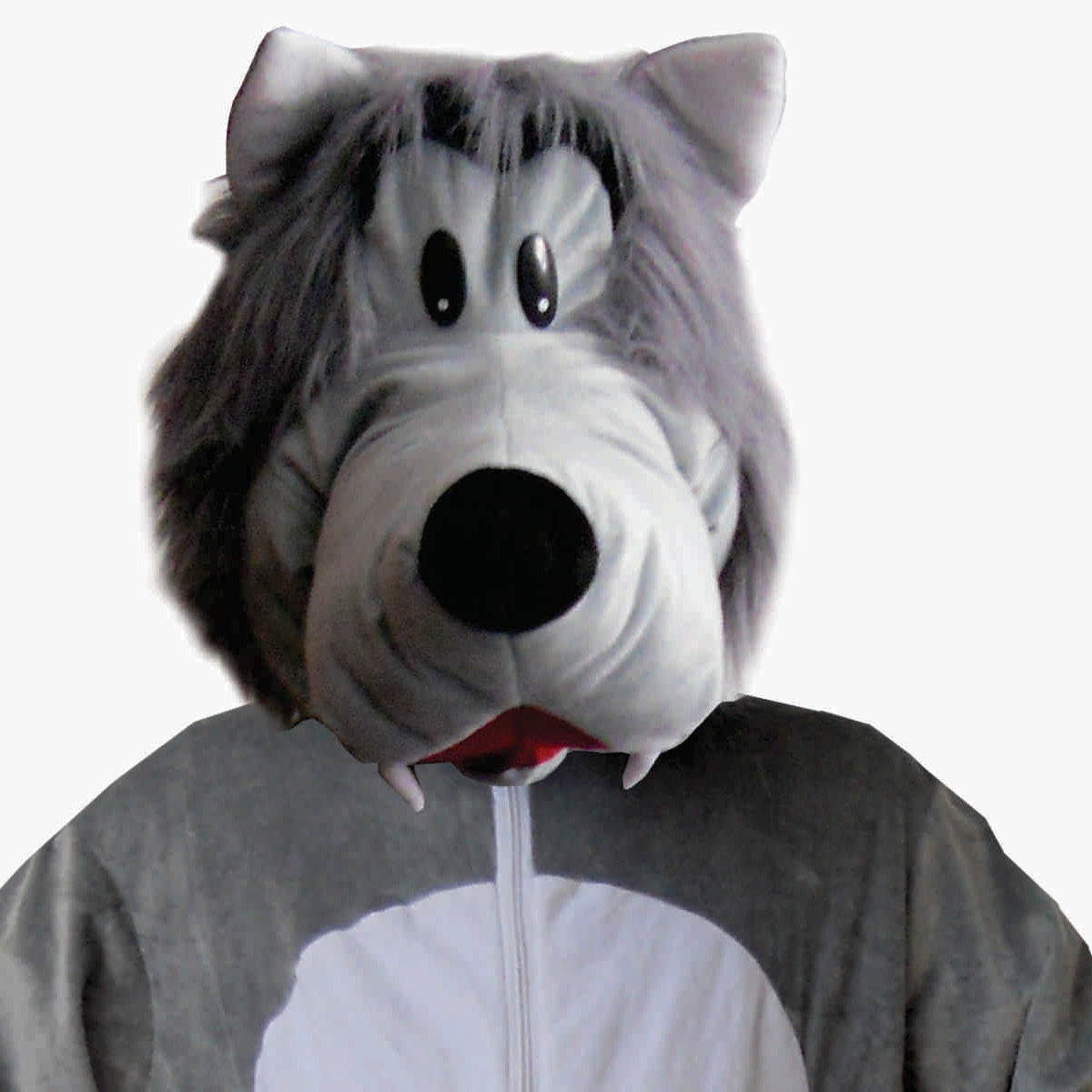Gray Wolf Mascot - Kids