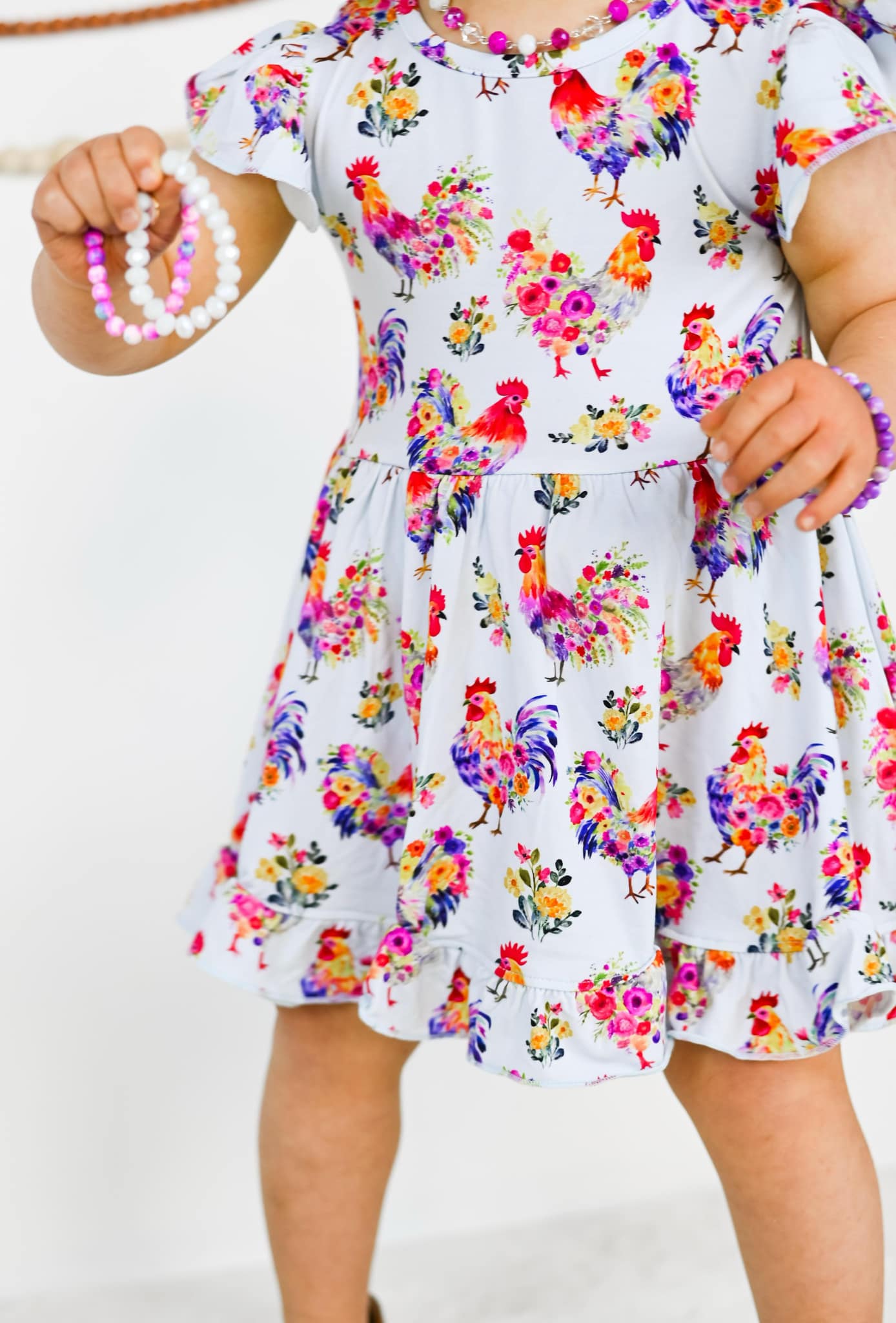 Cluckin' Cute Bodysuit Twirl