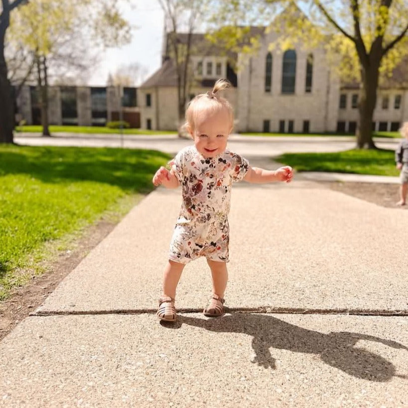Toddler Jelly Sandals in Brown - Sweet Heart