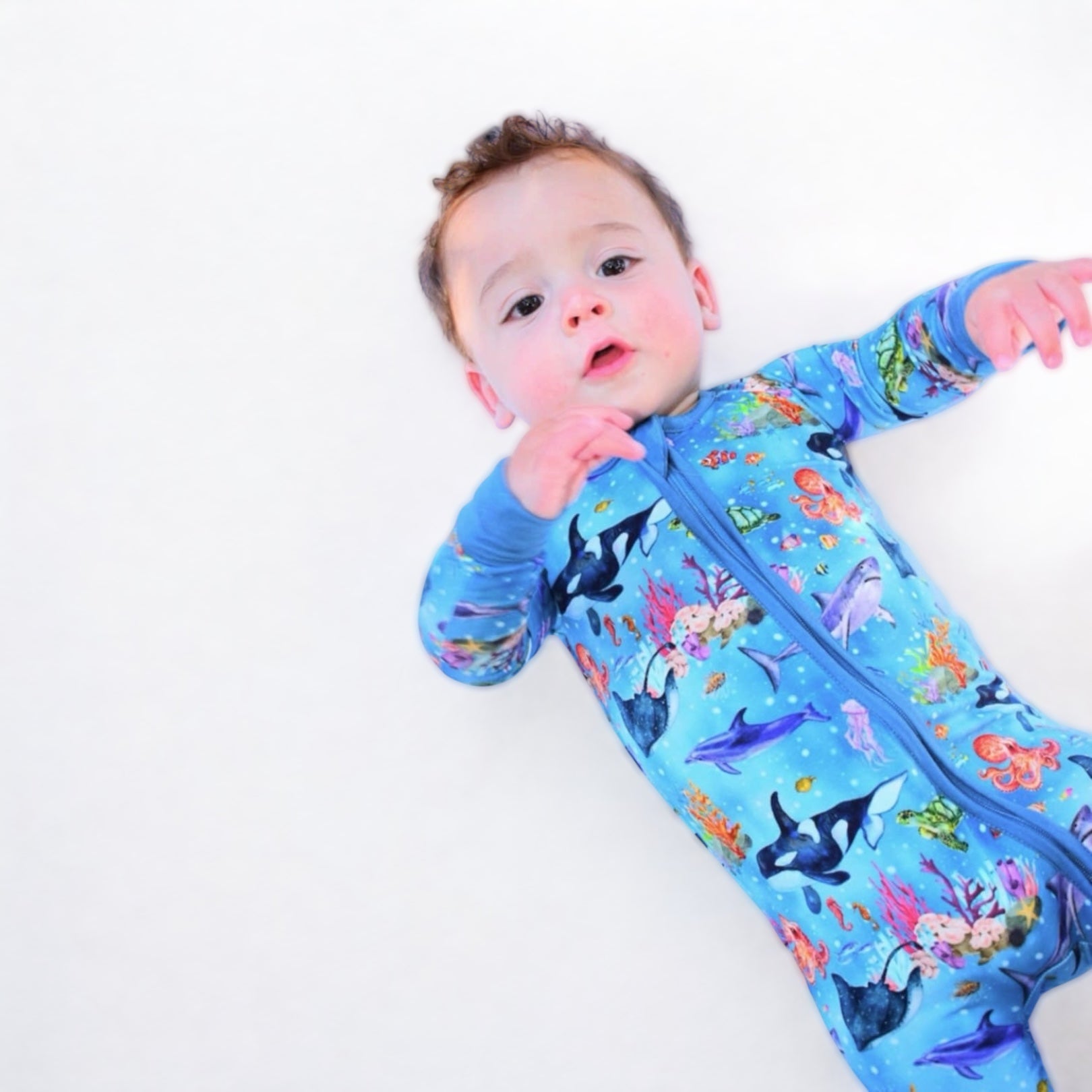 Sleepy Seas Convertible Footie