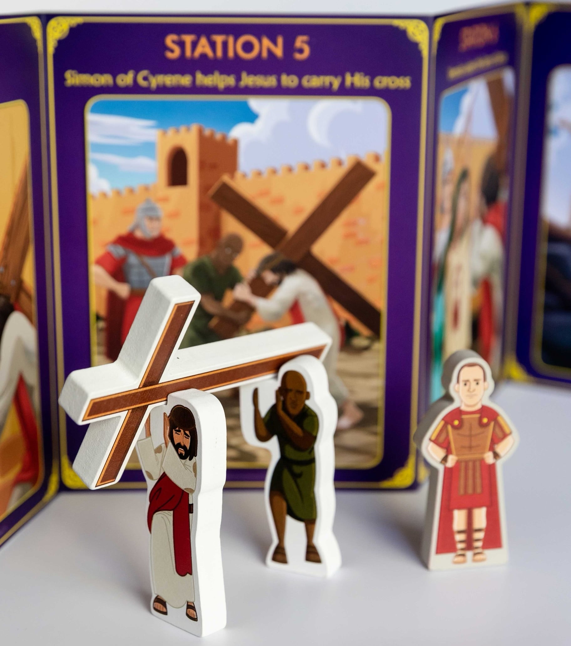Stations Of The Cross Pray & Play Set - By & Brother Francis