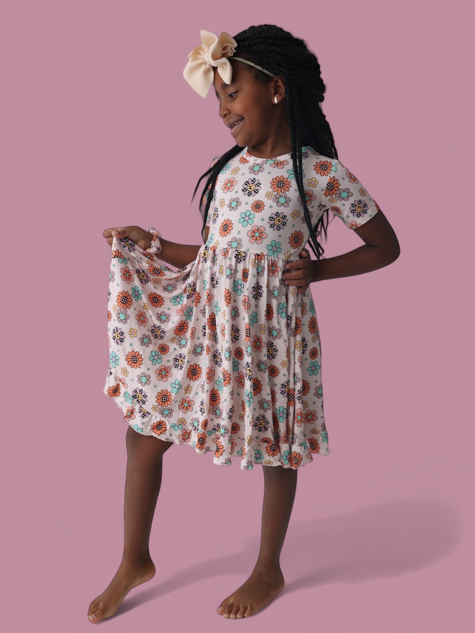 Exclusive Christian's Daisy Dreams Dream Ruffle Dress
