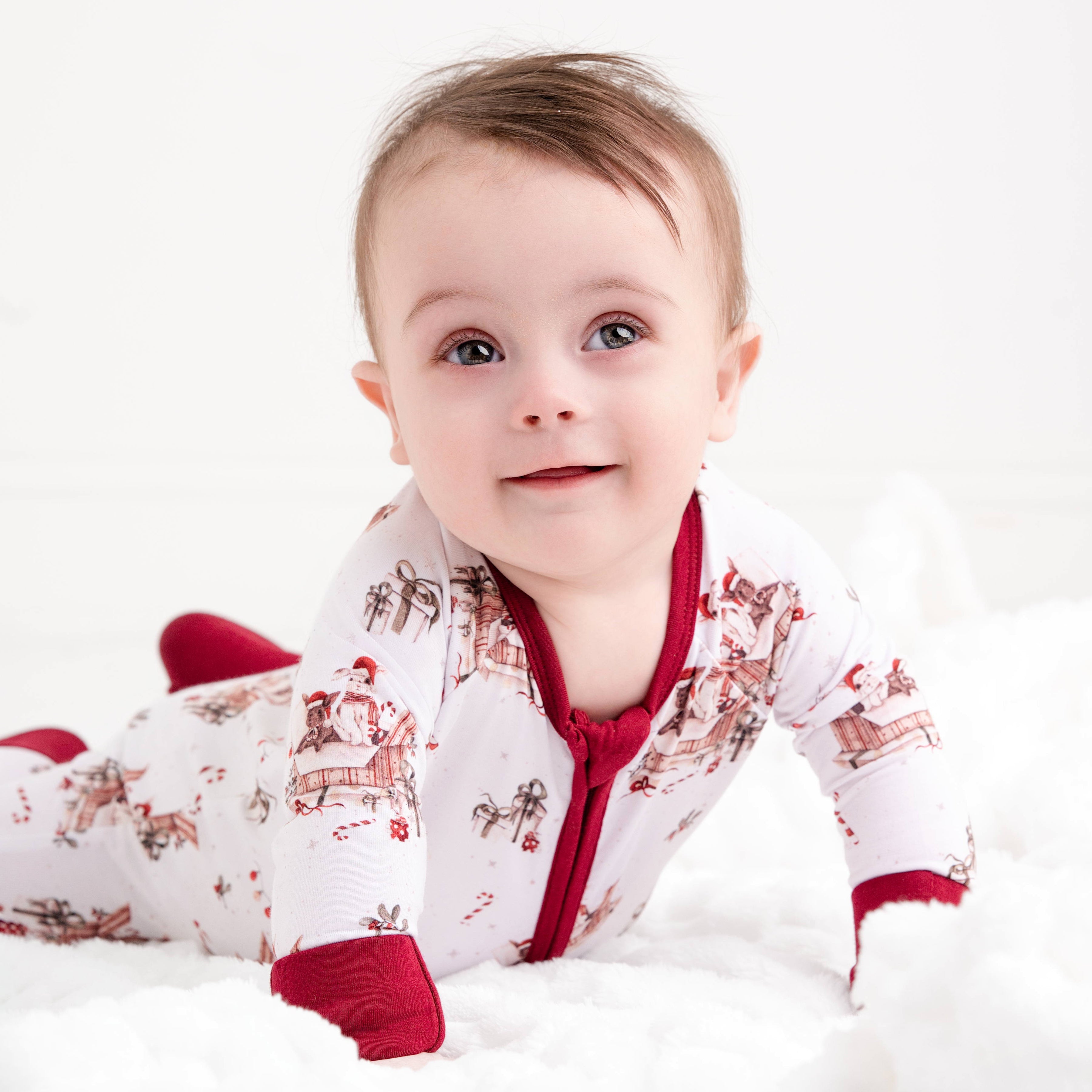 Jingle Bell Hop (rabbit) Romper