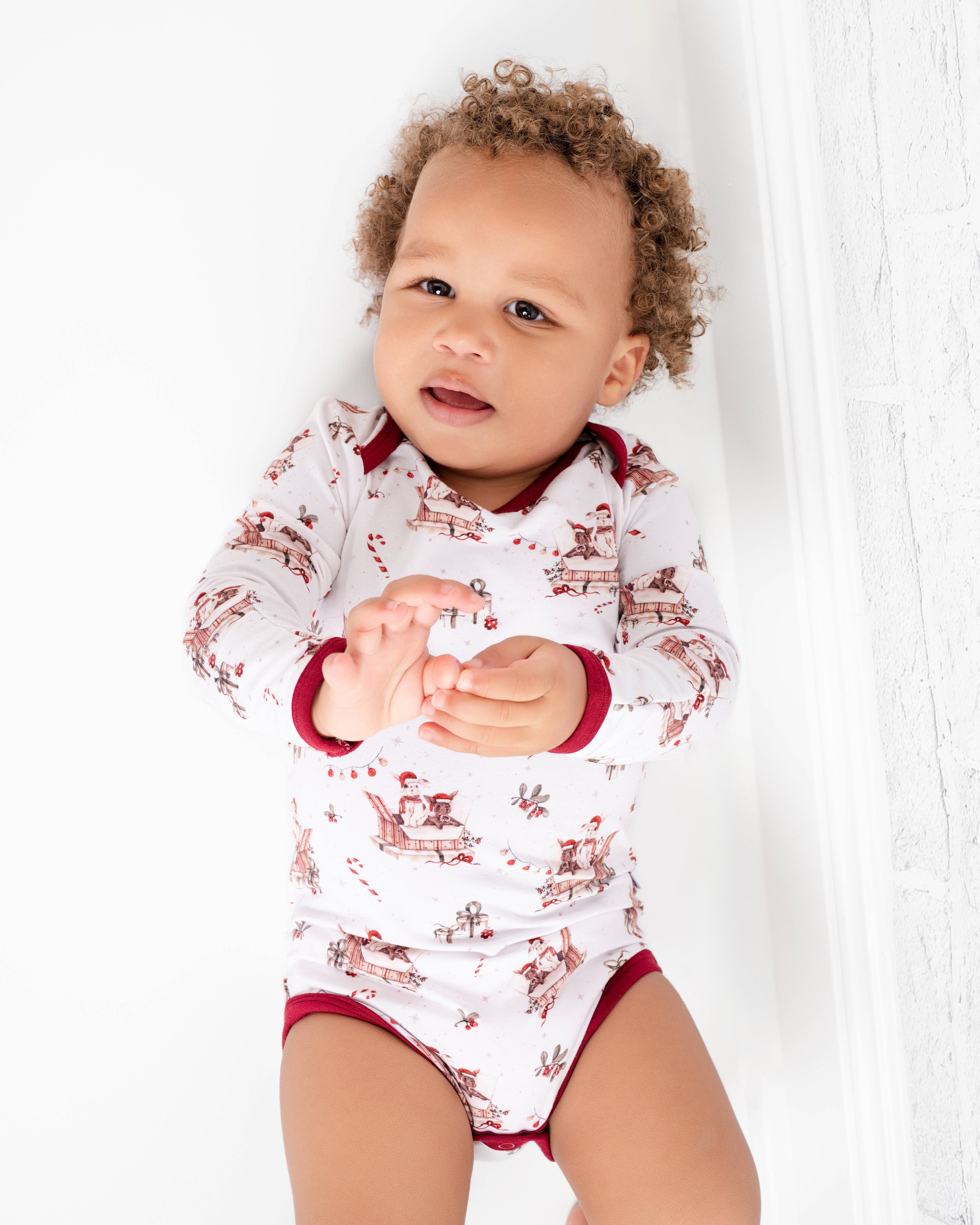 Jingle Bell Hop (rabbit) Bodysuit