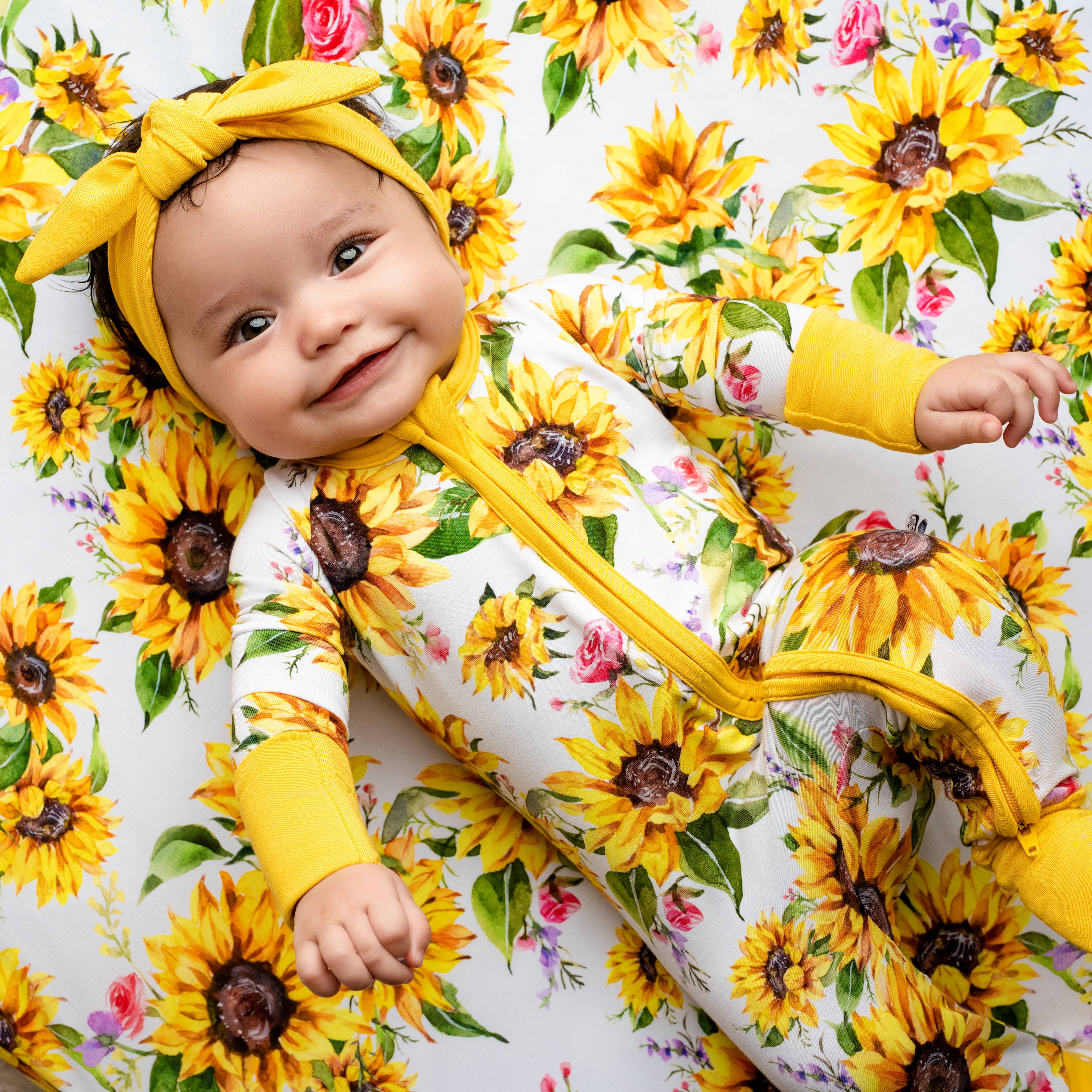 Suns And Roses (sunflowers) Romper