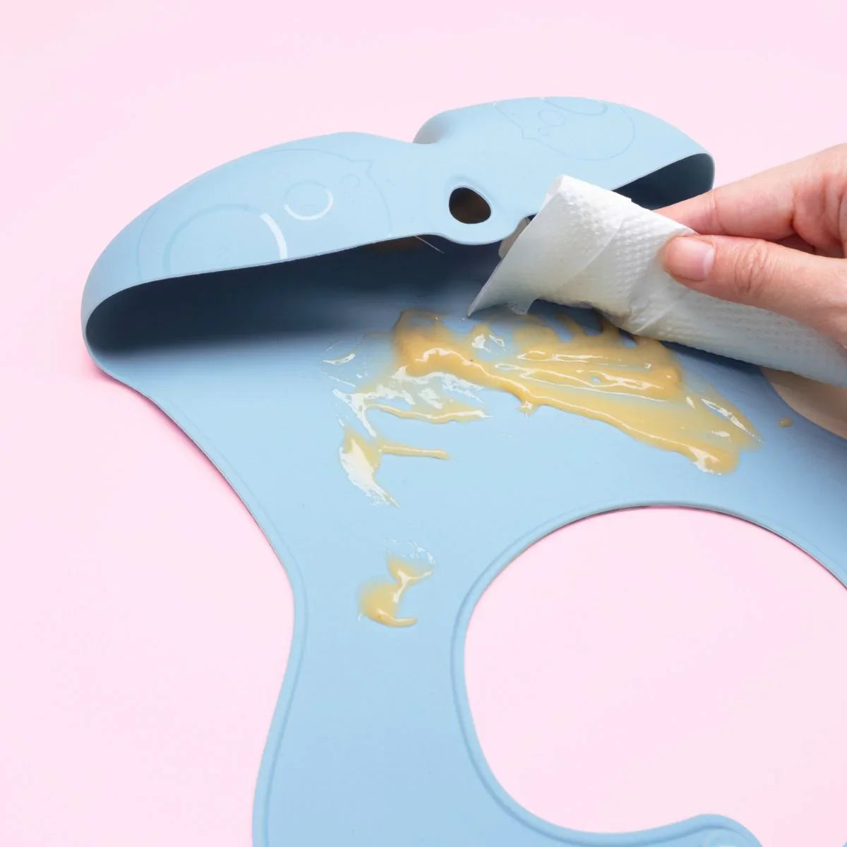 Silicone Bib - Blush