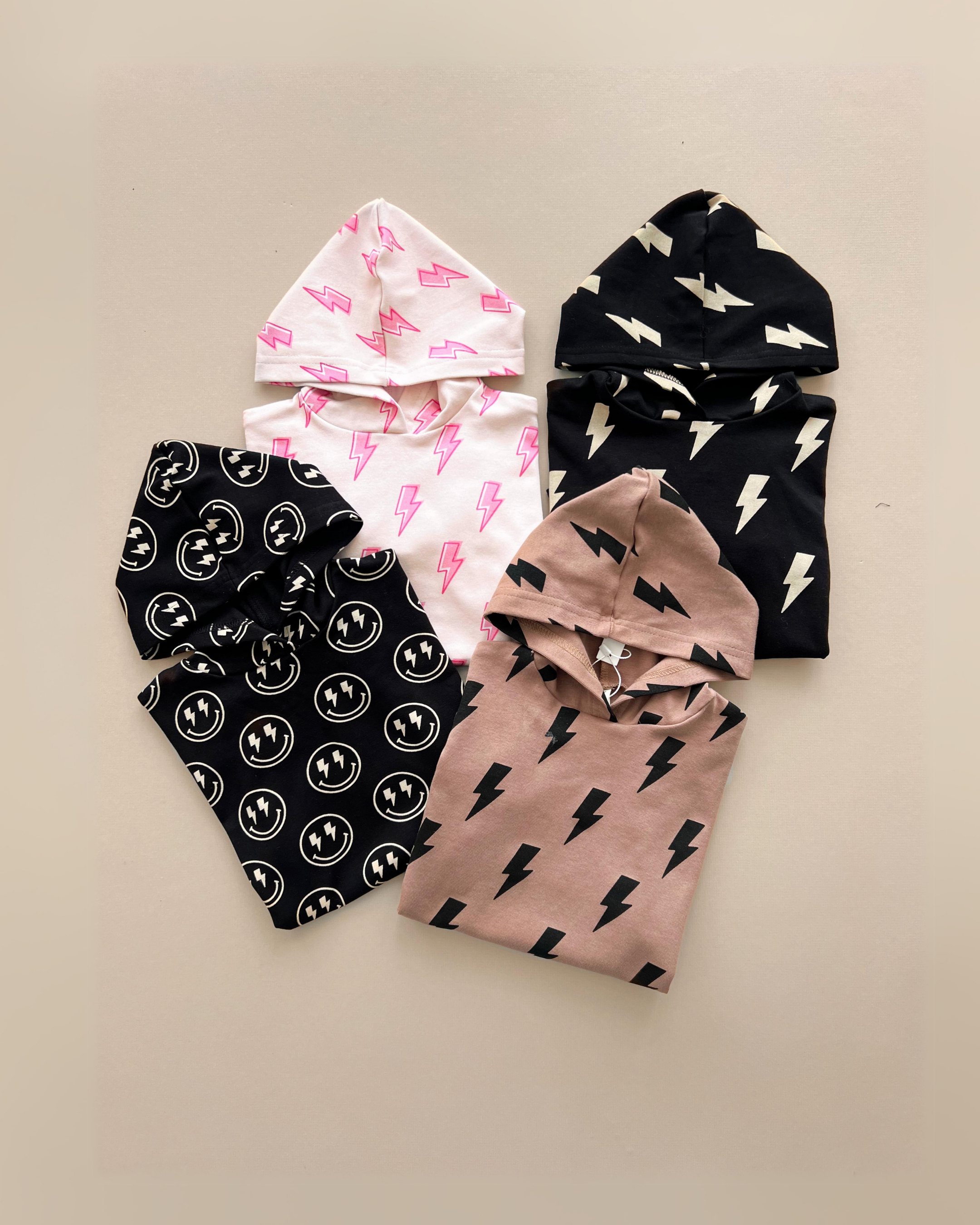 Hooded Bubble Romper | Mocha Bolts