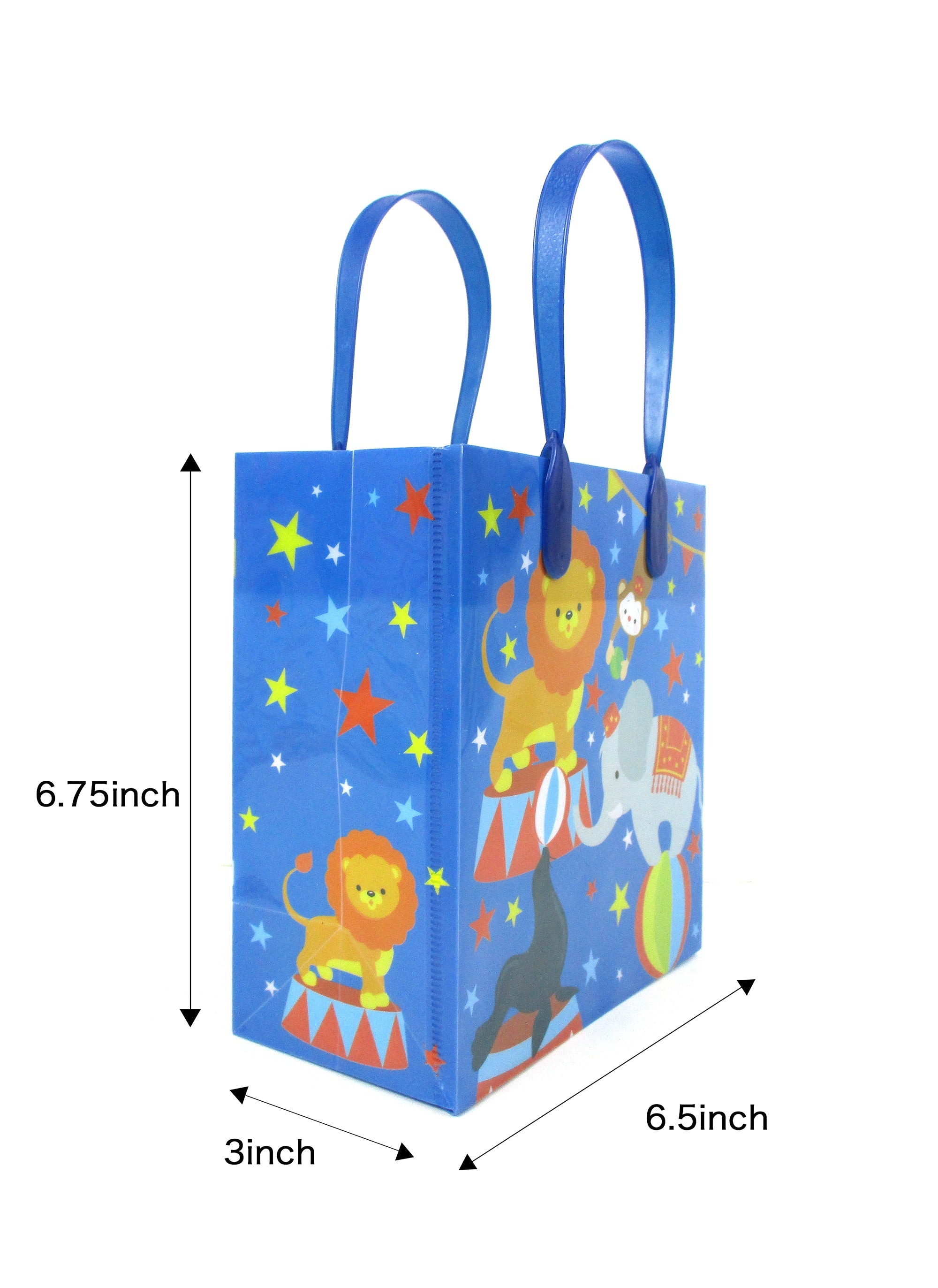 Circus Party Favor Treat Bags - Set Of 6 Or 12