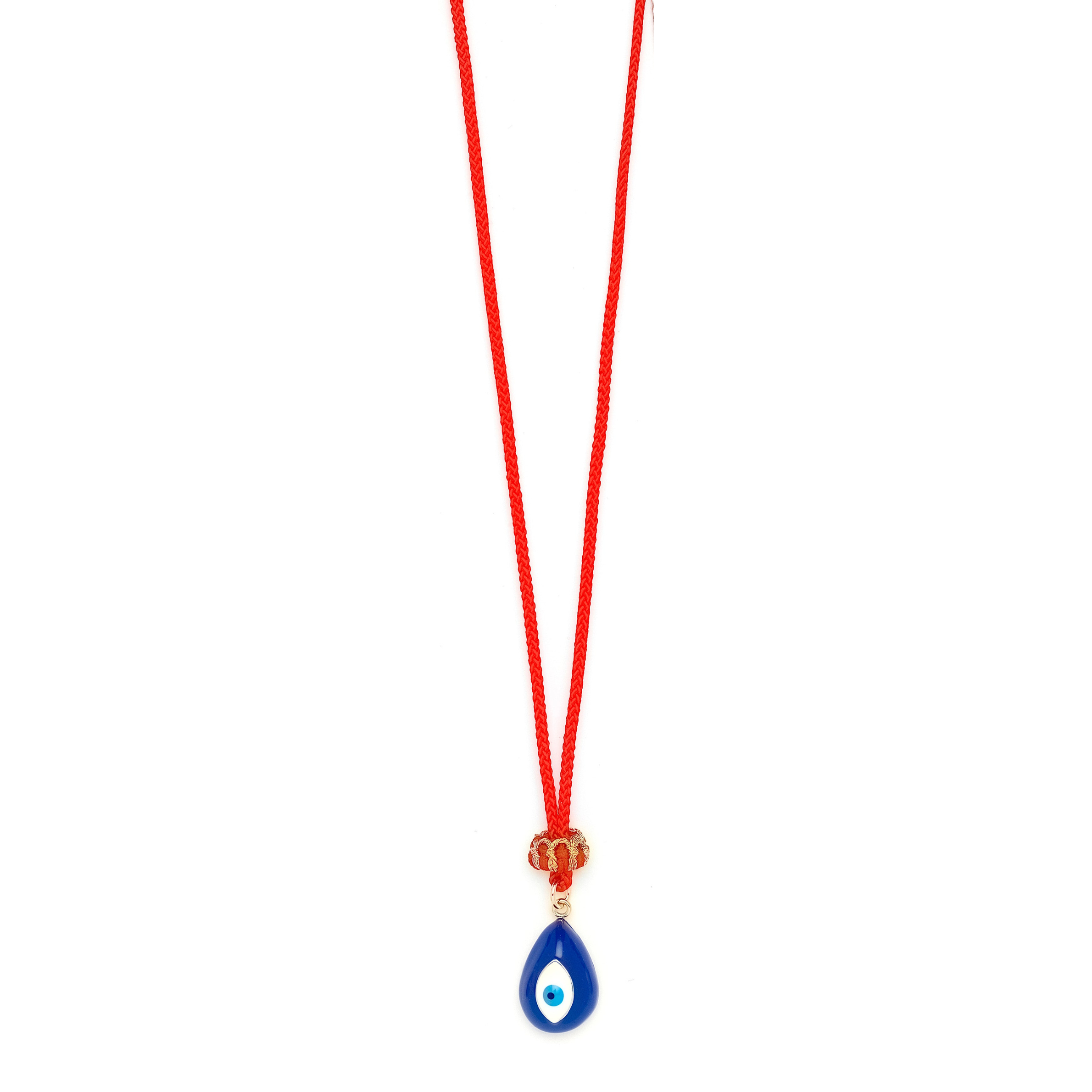 Kids Carnival Evil Eye Teardrop Necklace