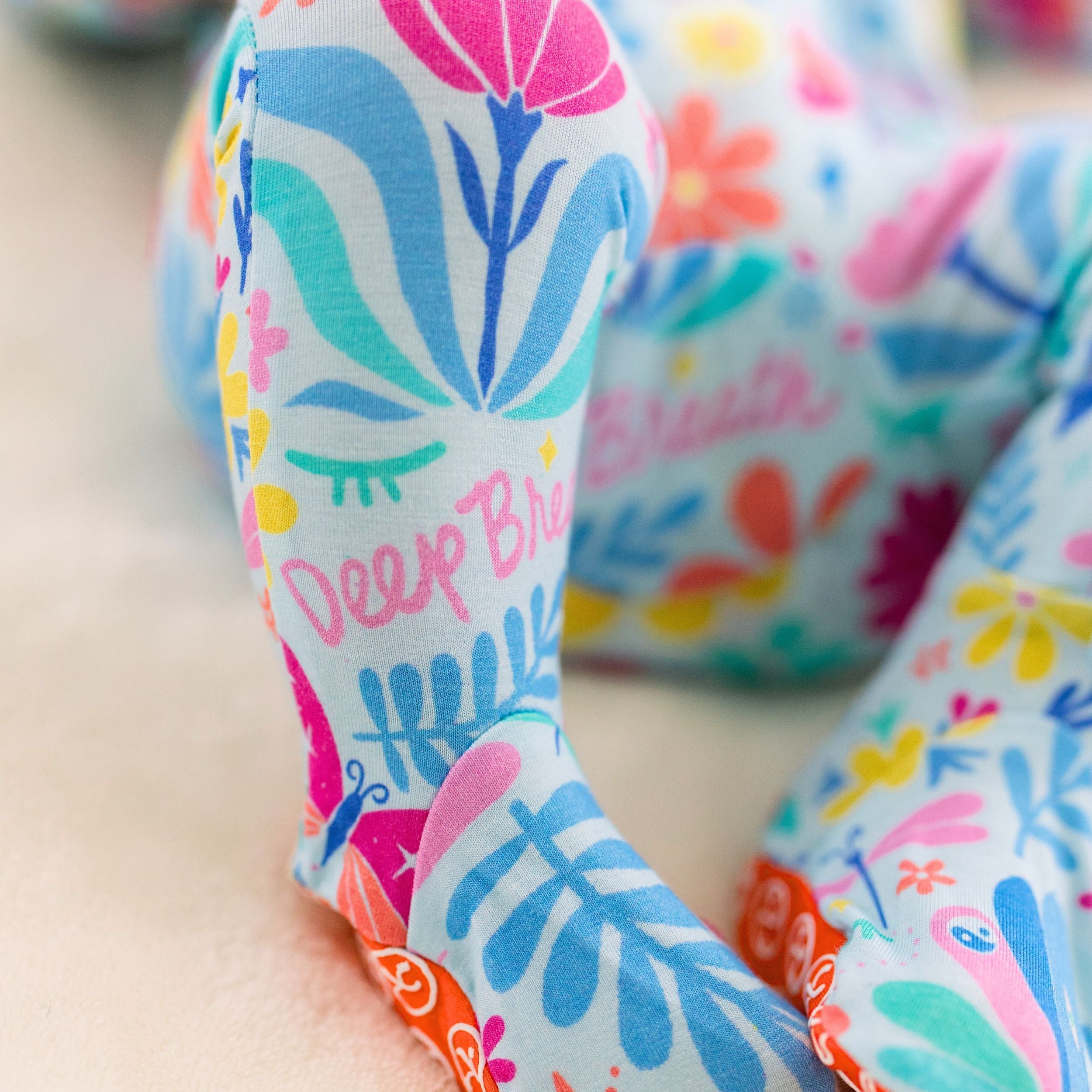 The Second-skin Footie | Om Baby | "deep Breath"
