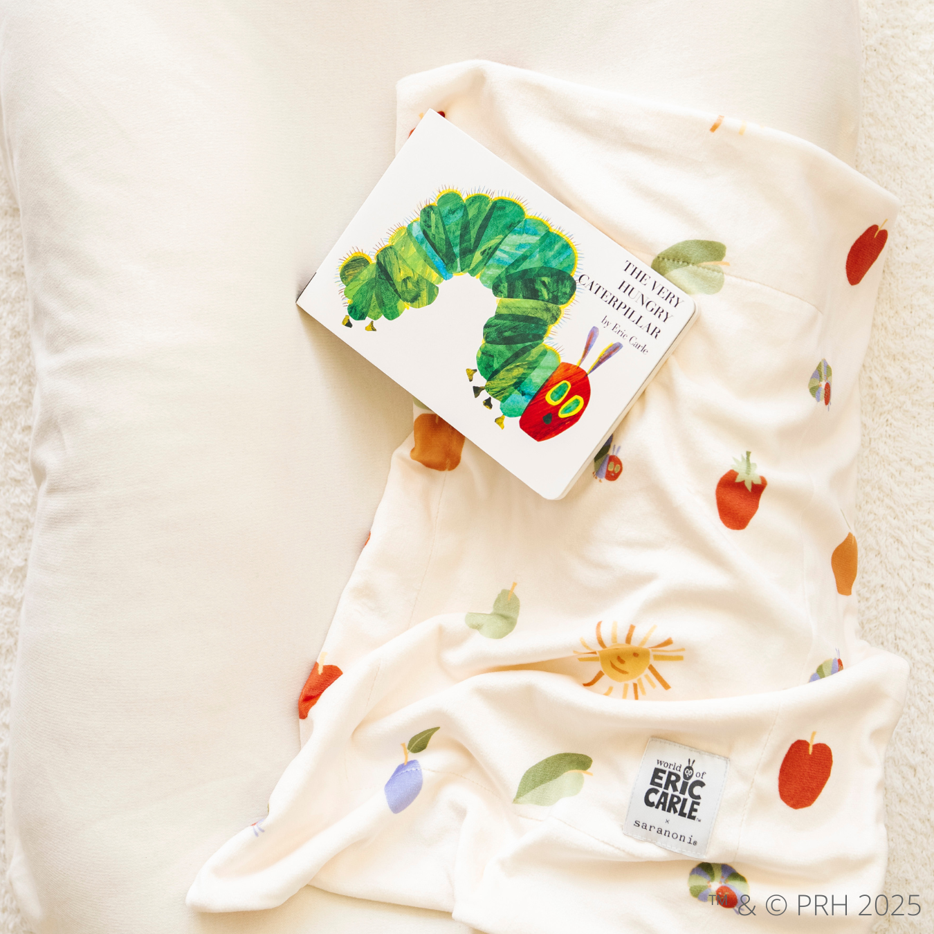The Very Hungry Caterpillar™ Minky Stretch Luxe Blankets