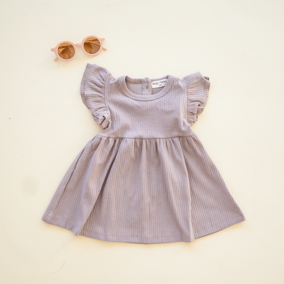 Organic Cotton Ruffle Dress