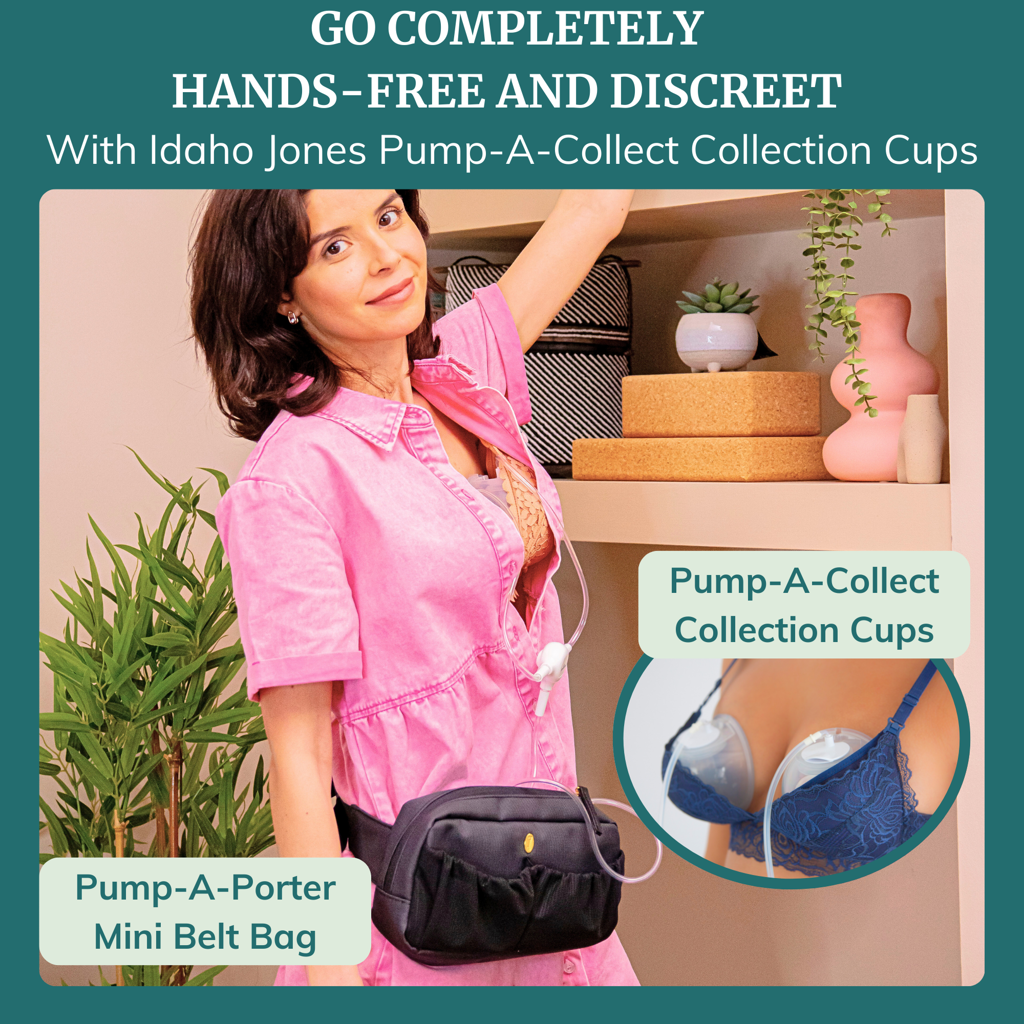 Belt Bag For Small Breast Pumps - Mini Pump-a-porter