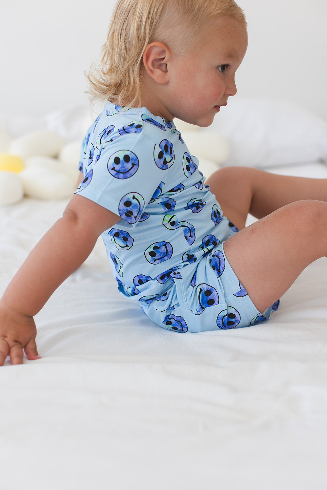 A Smile Tie Dye For - Pocket Short Set