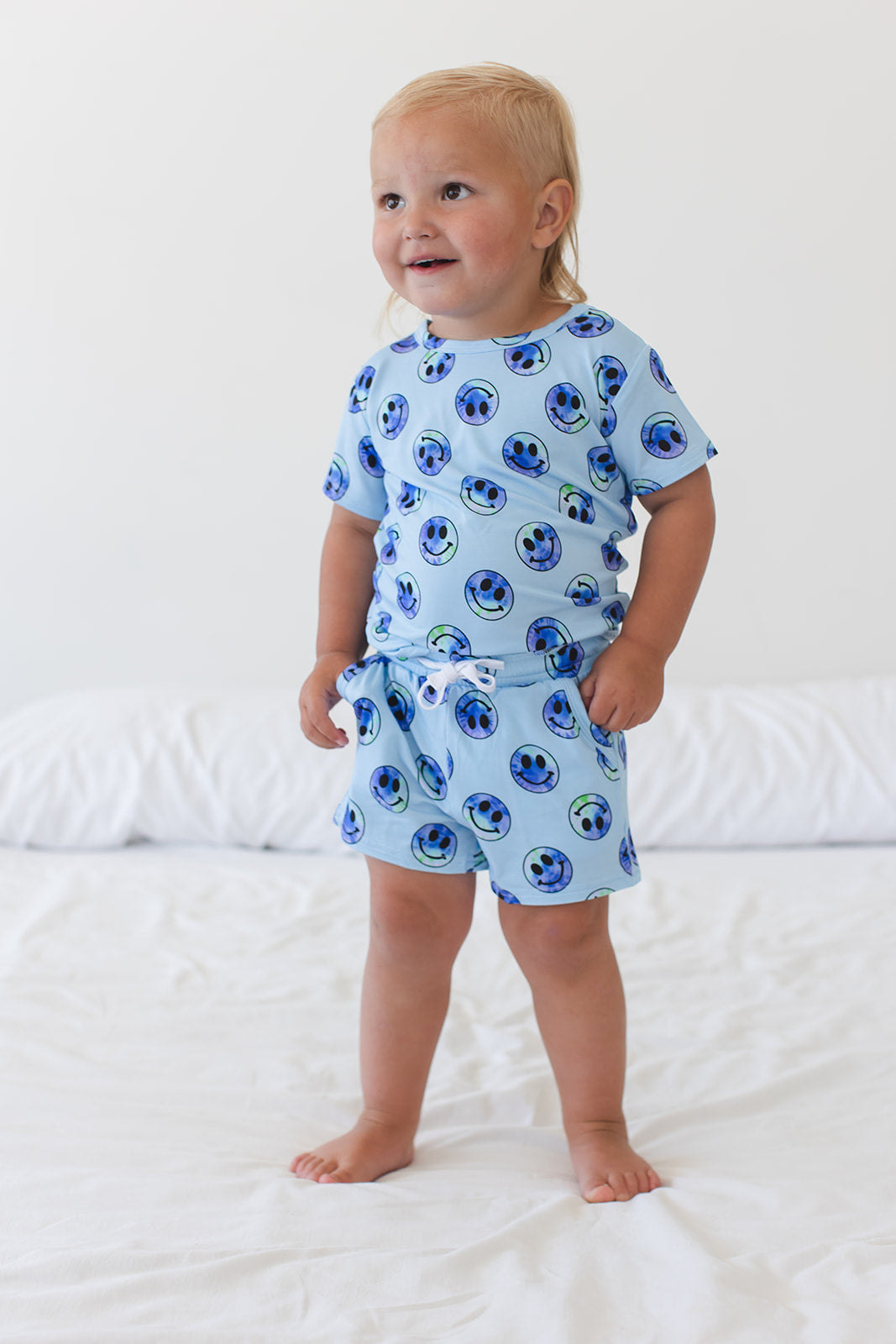 A Smile Tie Dye For - Pocket Short Set