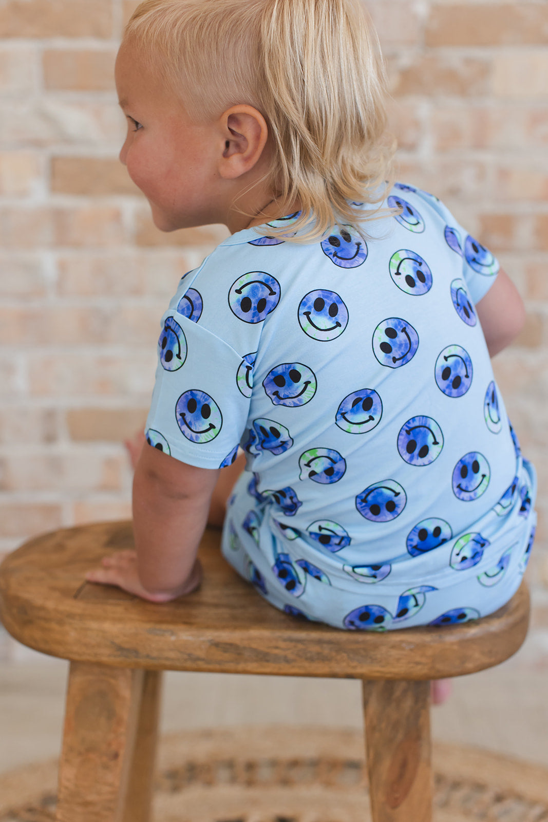 A Smile Tie Dye For - Pocket Short Set