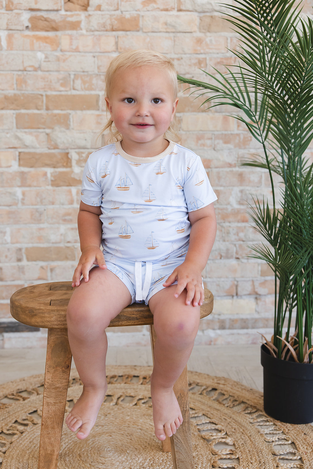 Sailboats - Pocket Short Set