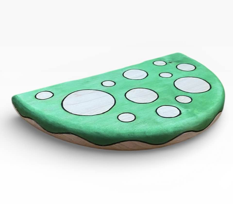 Preorder - Mushroom Top Floating Wall Shelf