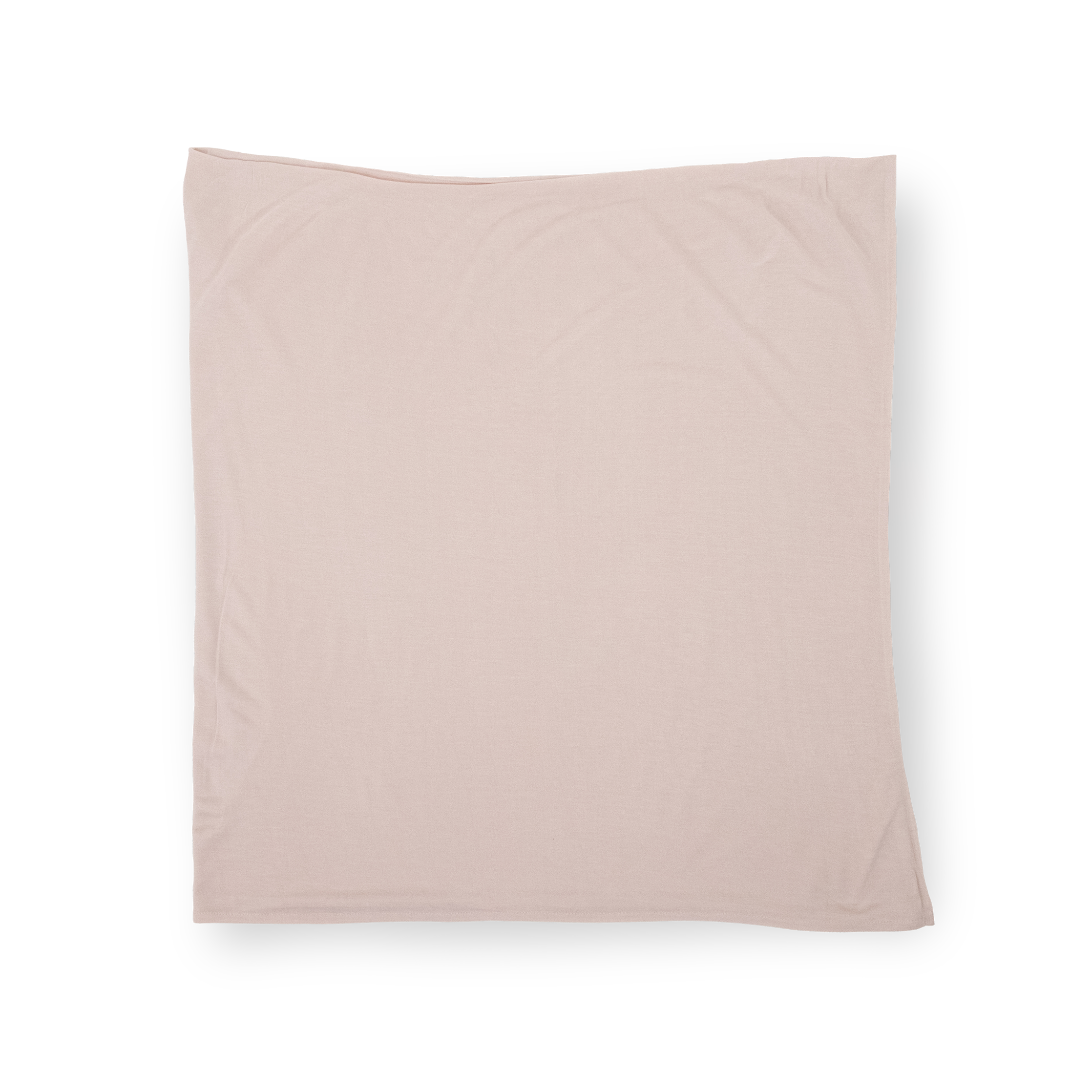 Stretch Knit Swaddle Blanket - Soft Blush