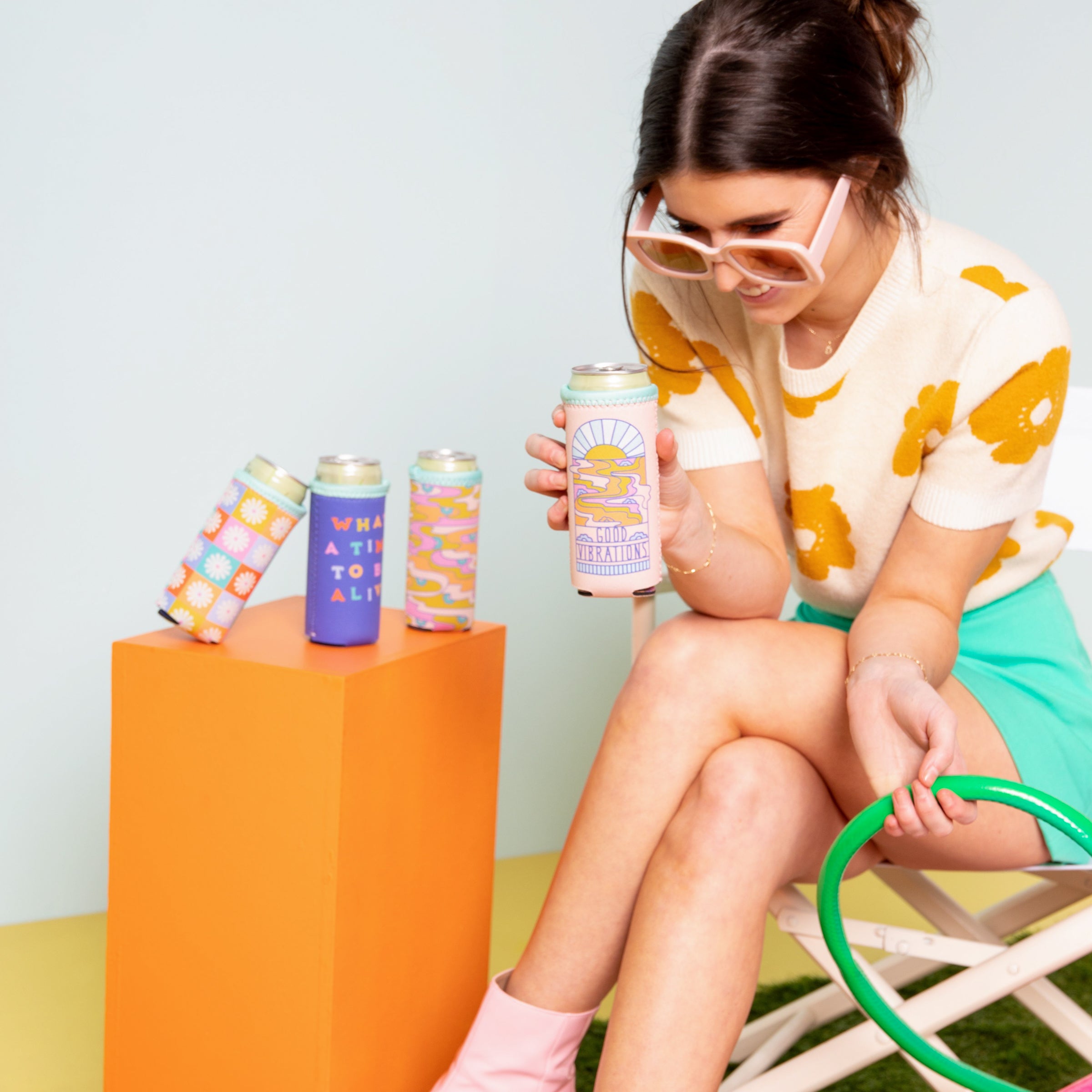 Reversible Slim Can Holder