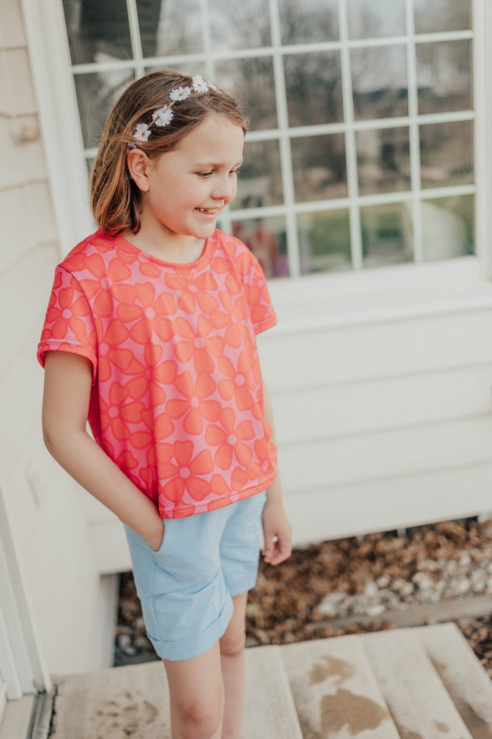 Blue Cotton Beach Shorts Baby Toddler Kids