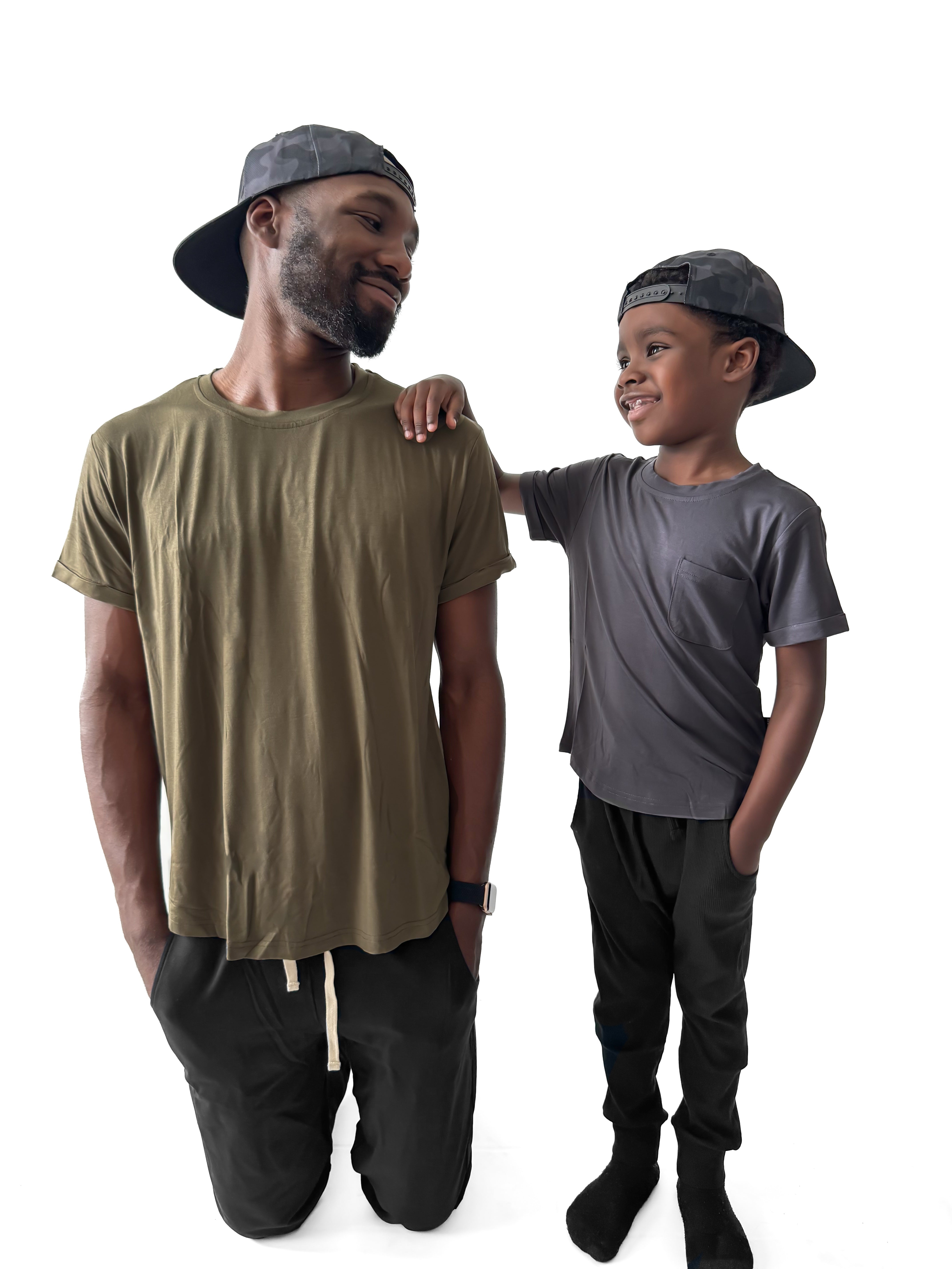 Adult - Bamboo Basic Tee - Pine