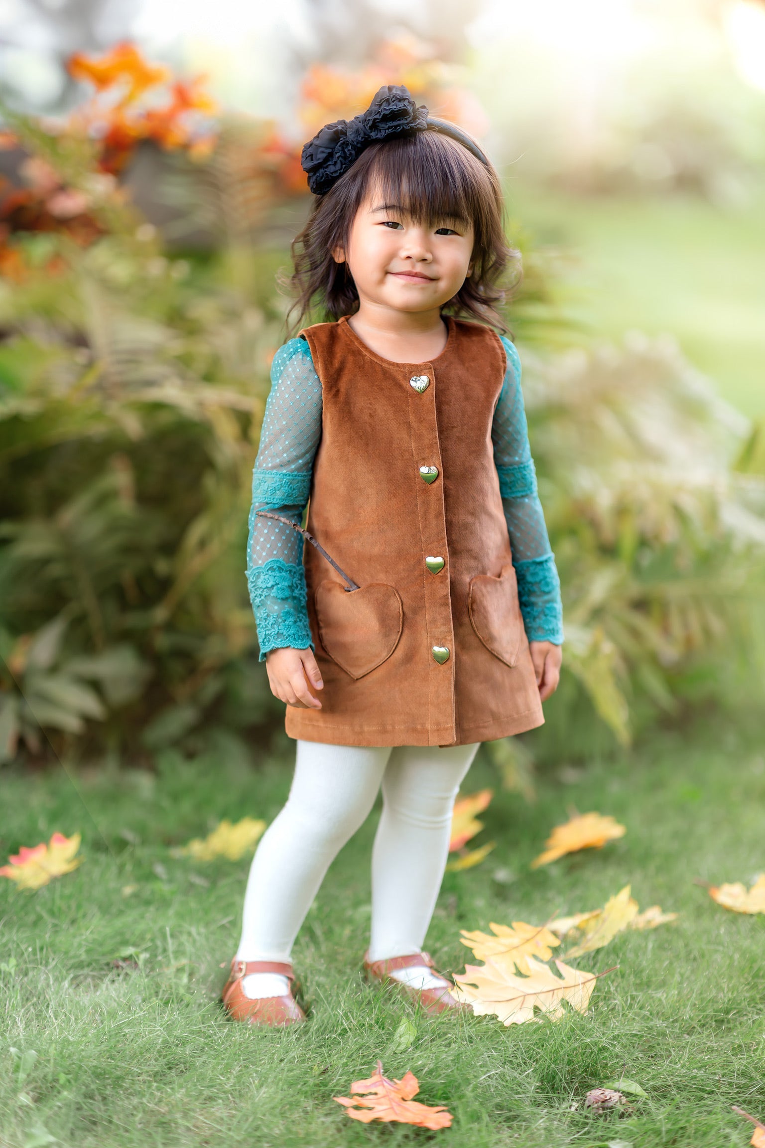 Corduroy Jumper ~ Caramel