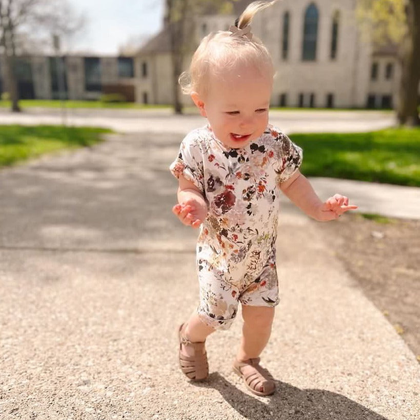 Toddler Jelly Sandals in Brown - Sweet Heart