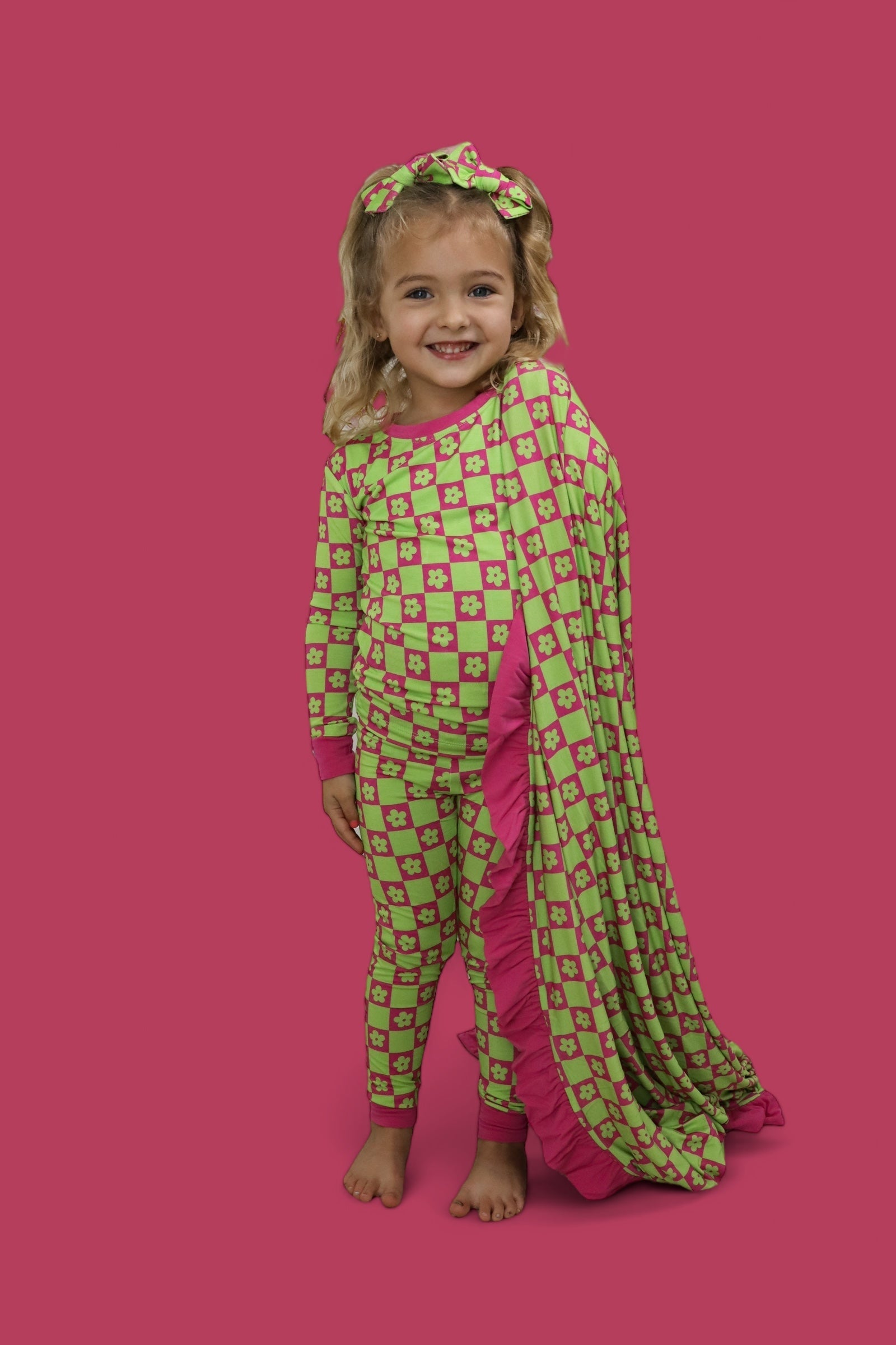 Wild Daisy Checkers Dream Set