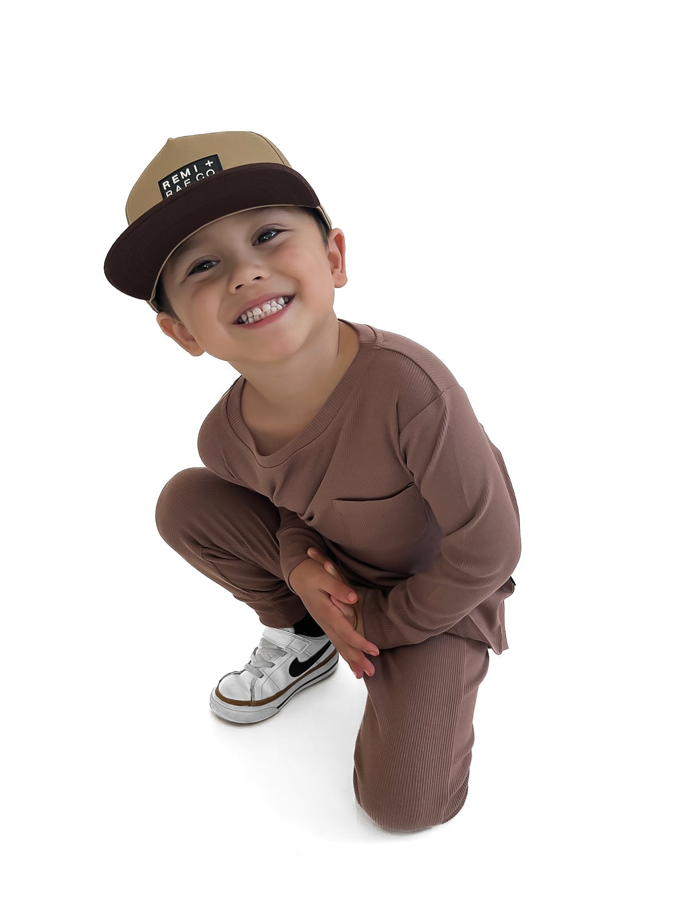 Bamboo Ribbed Long Sleeve - Mocha