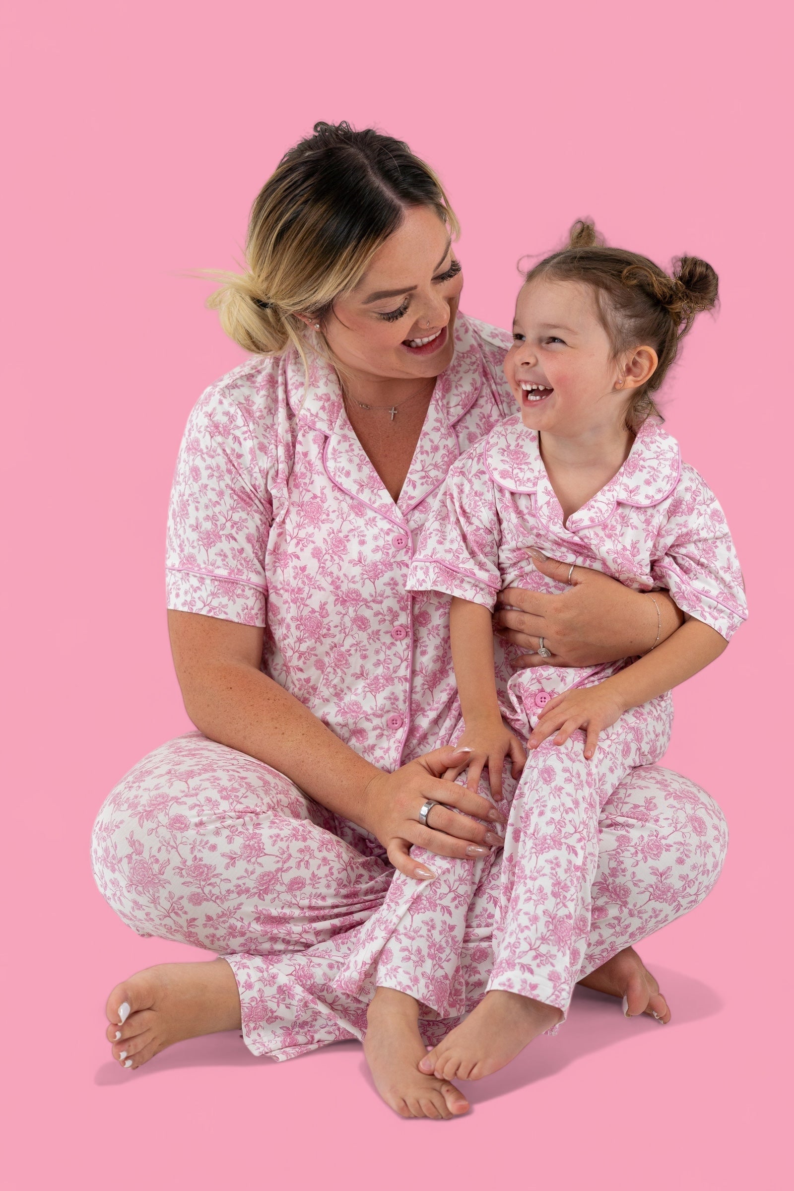 Rosewood Toile Women’s Relaxed Flare Dream Set