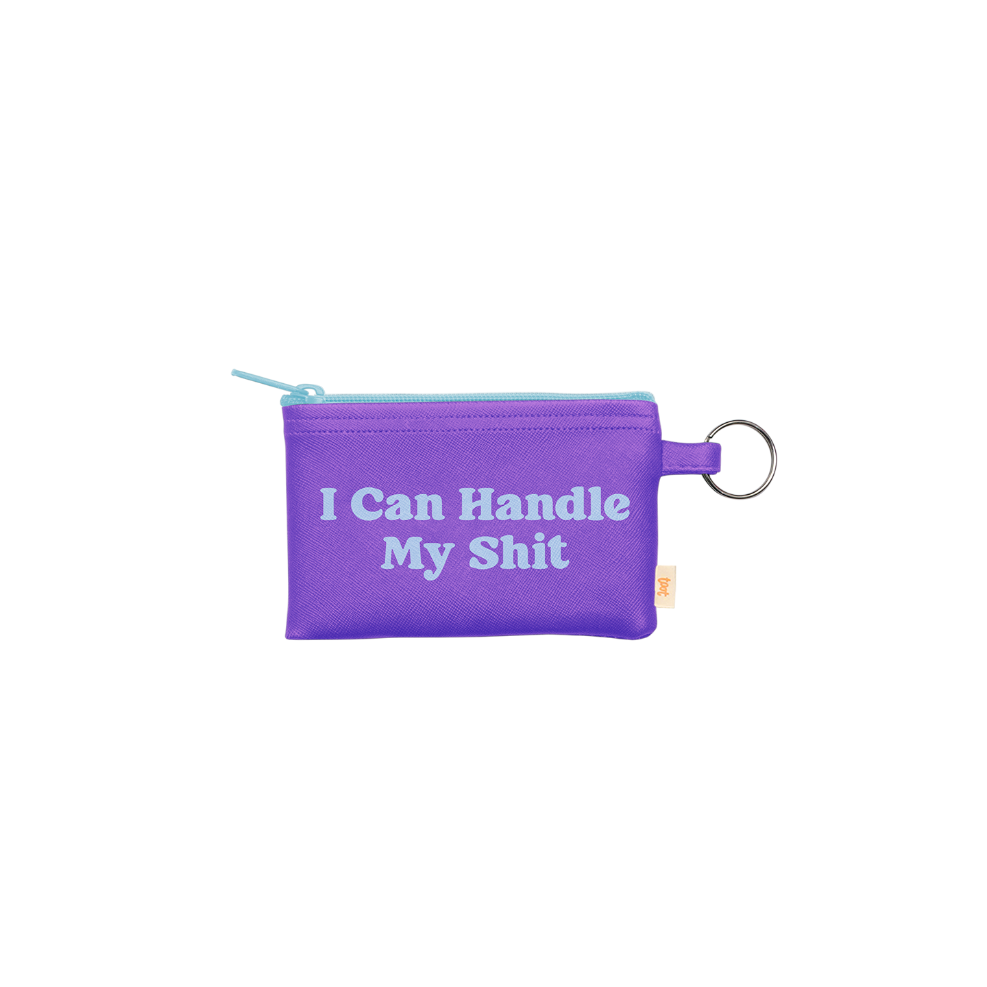 Color Block Penny Key Rings