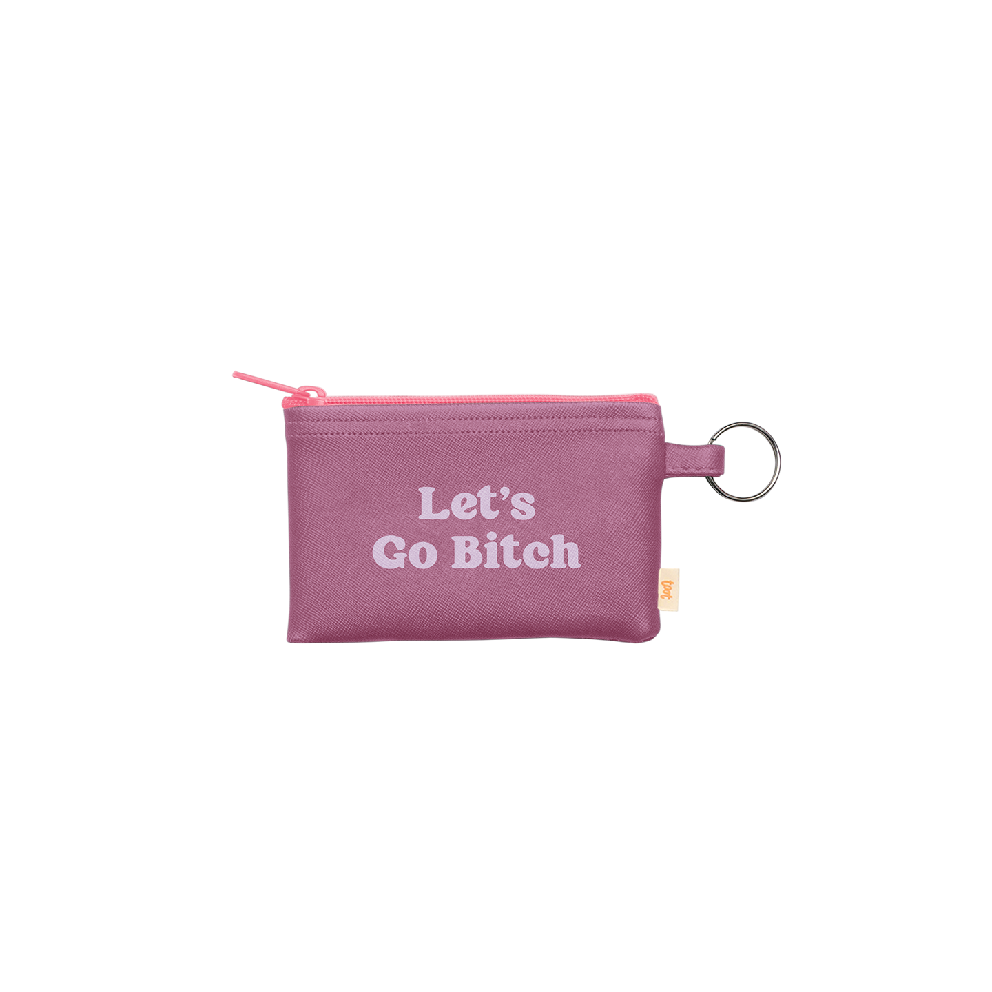Color Block Penny Key Rings