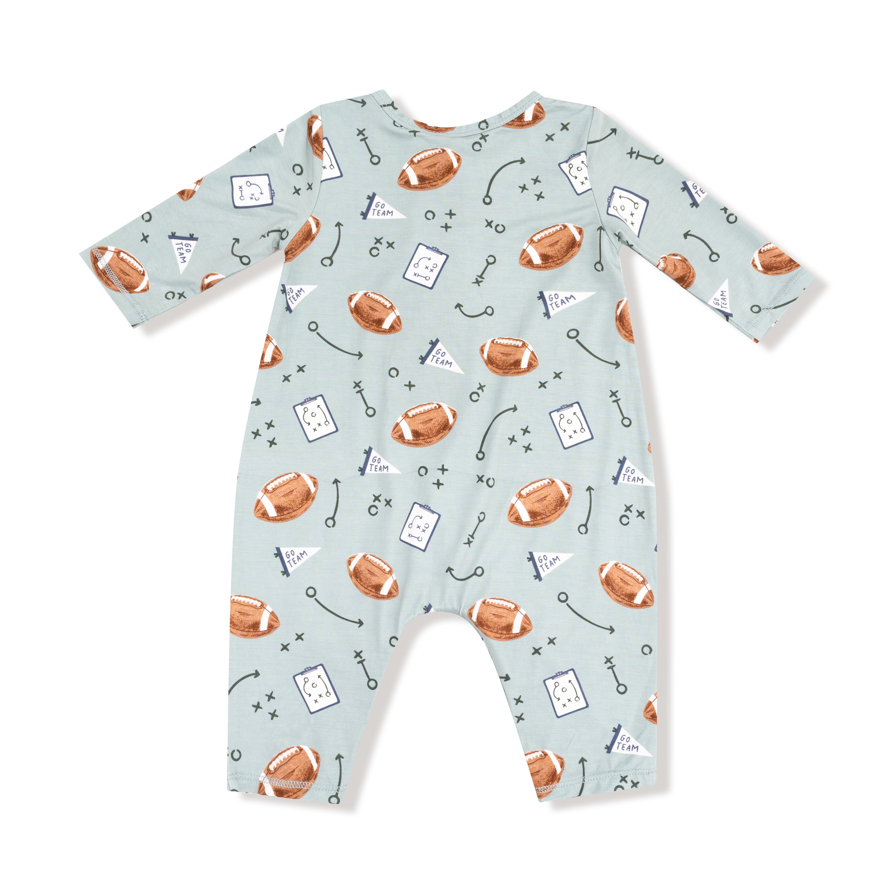 Long Sleeve Henley Romper