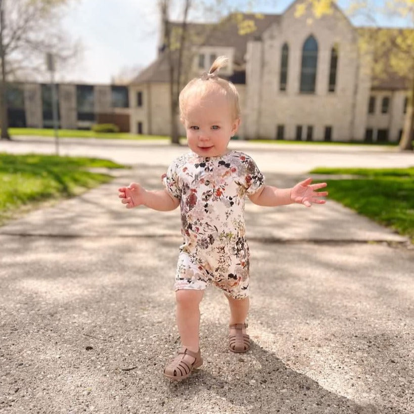 Toddler Jelly Sandals in Brown - Sweet Heart