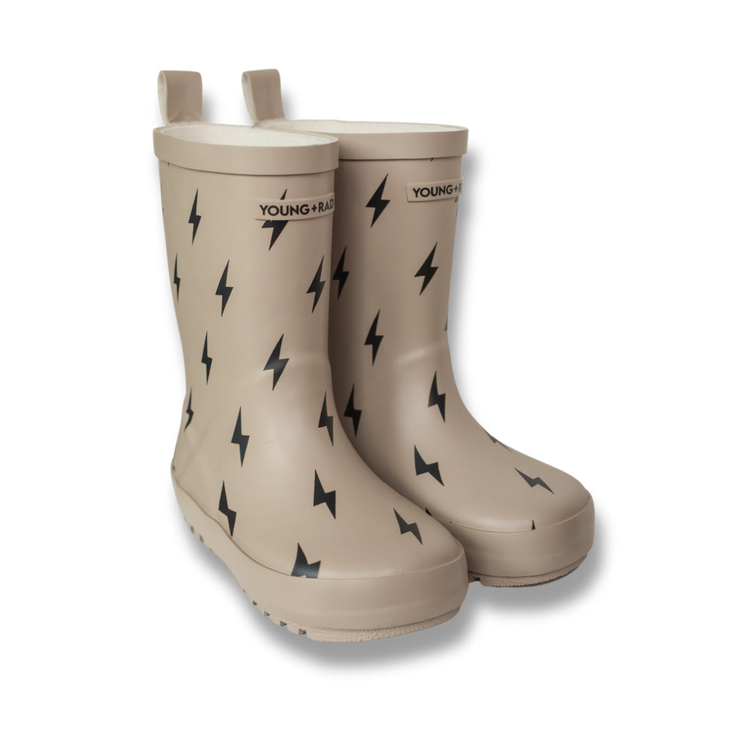 Bolt Romp + Rain Boots